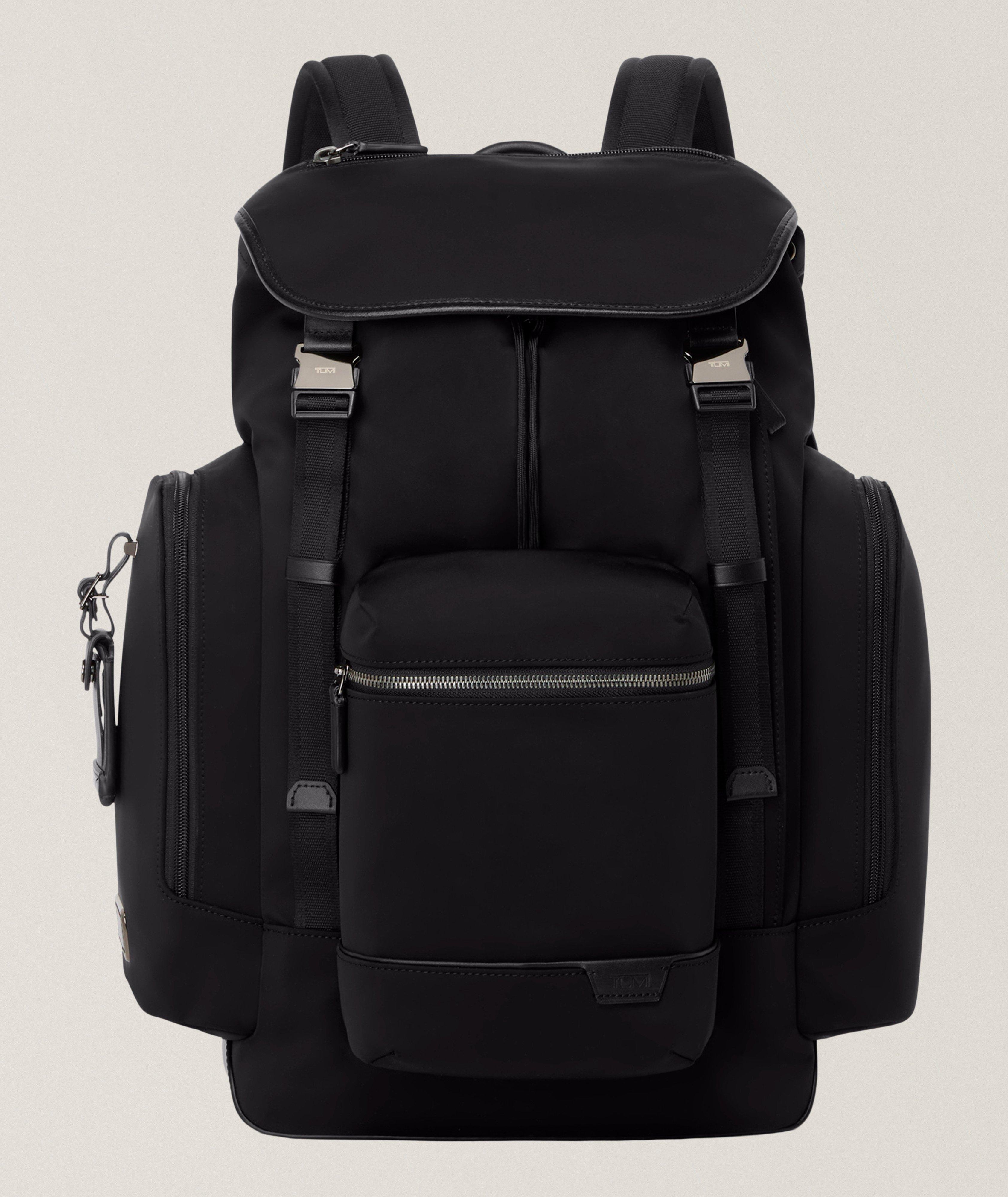Harrison Griffen Nylon Flap Backpack image 0