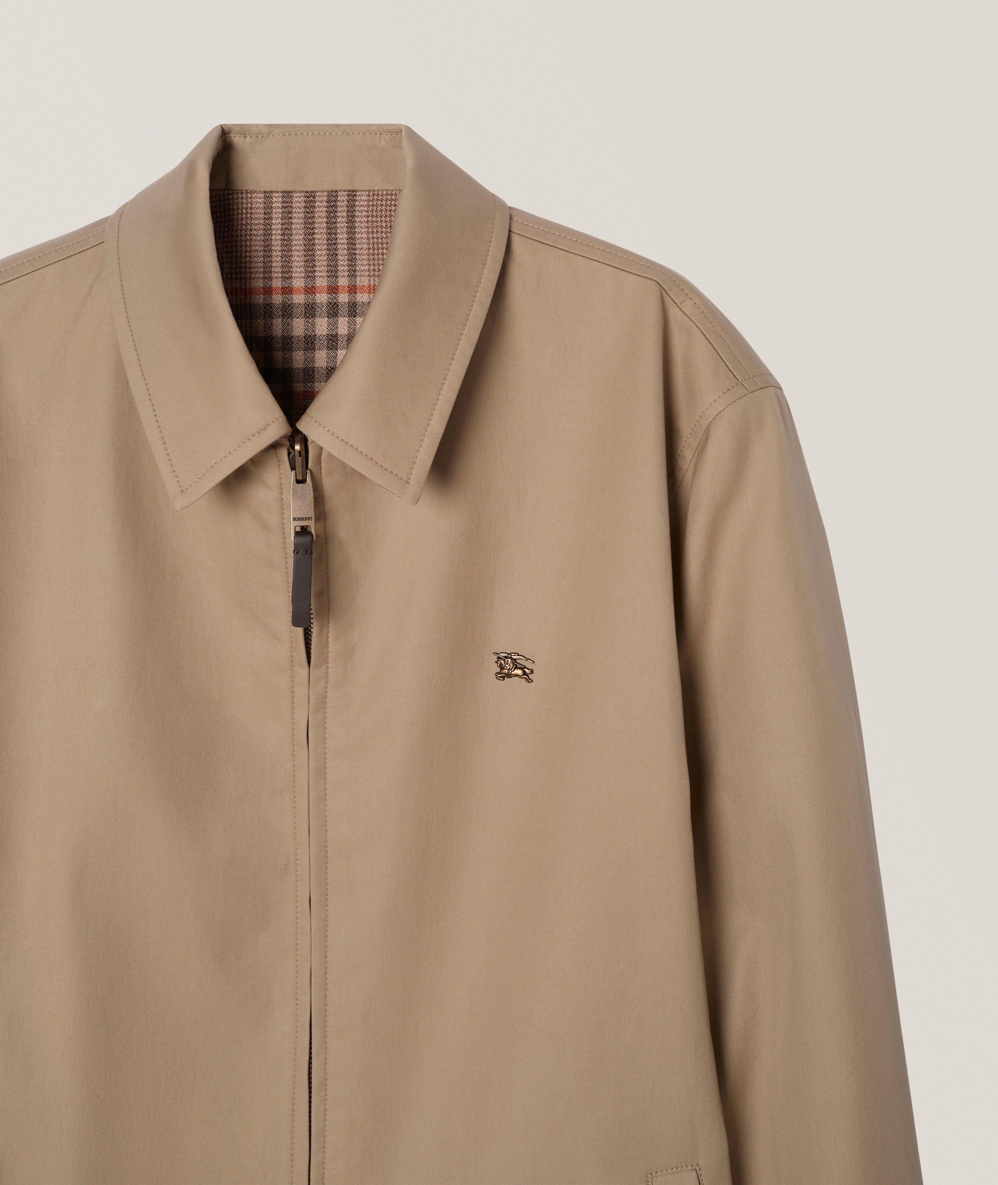 Veste Harrington Bloomsbury gabardine tropicale réversible image 1