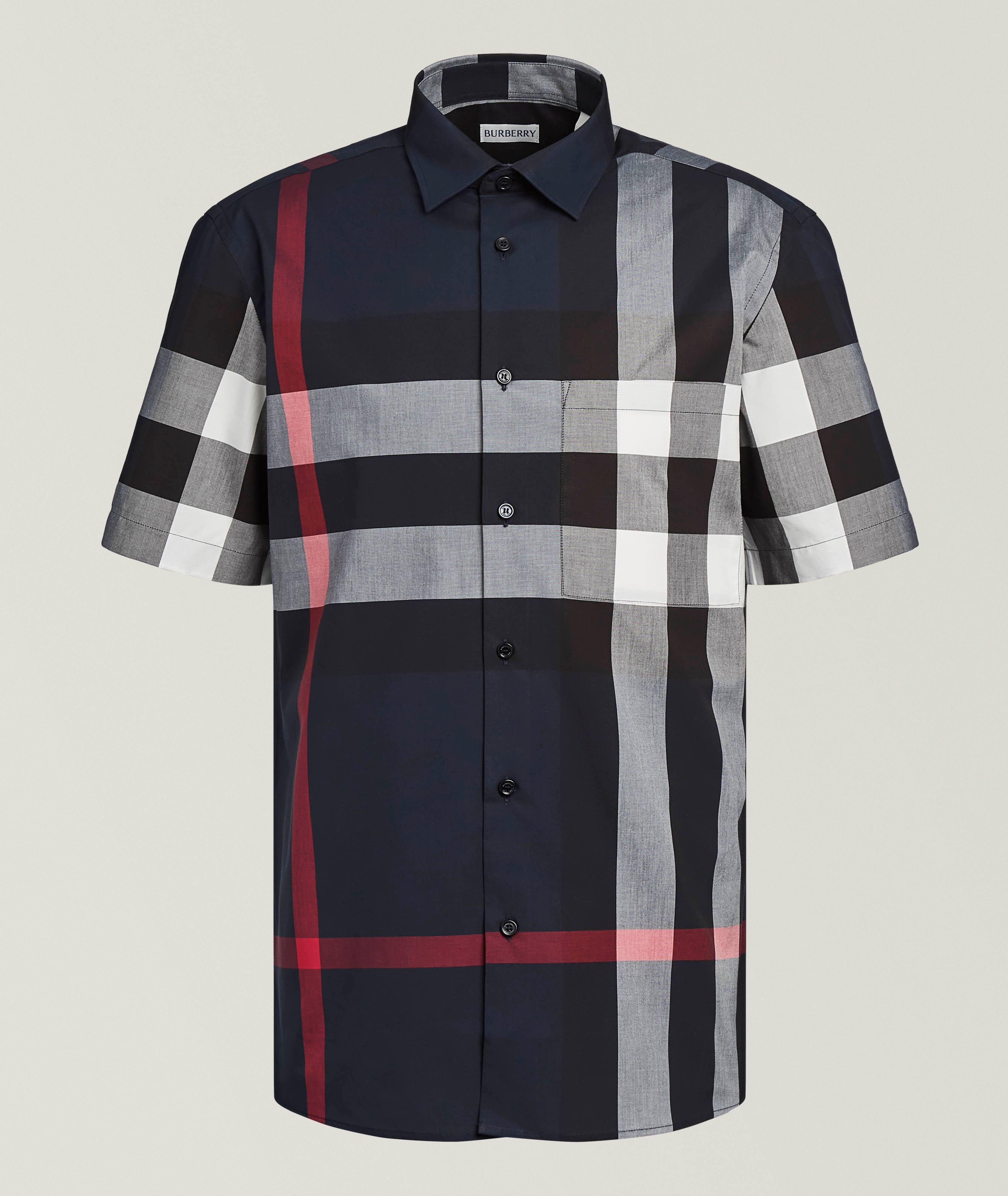 Burberry Summerton Check Short-Sleeve Shirt