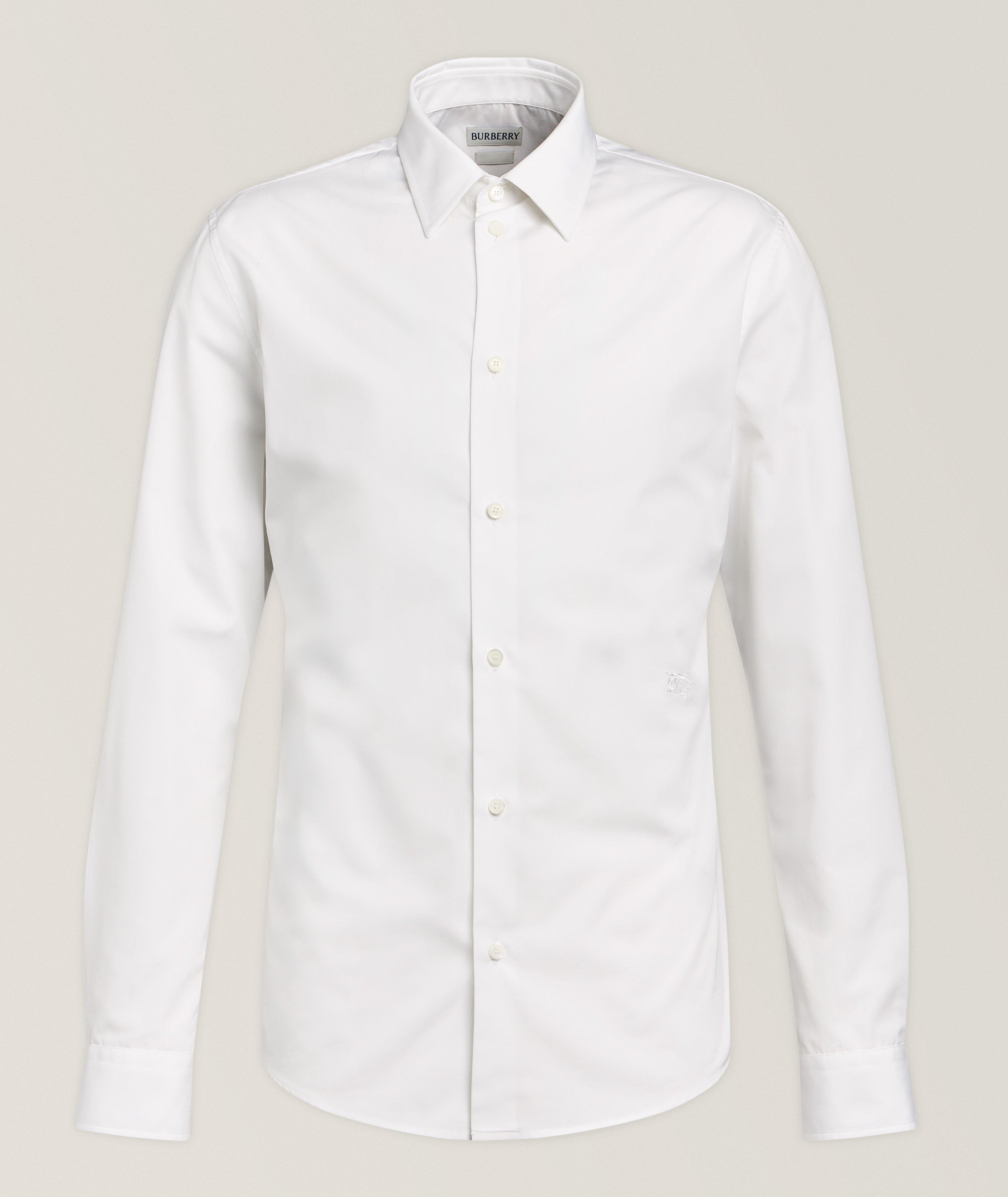 Burberry Slim-Fit Organic Cotton Shirt