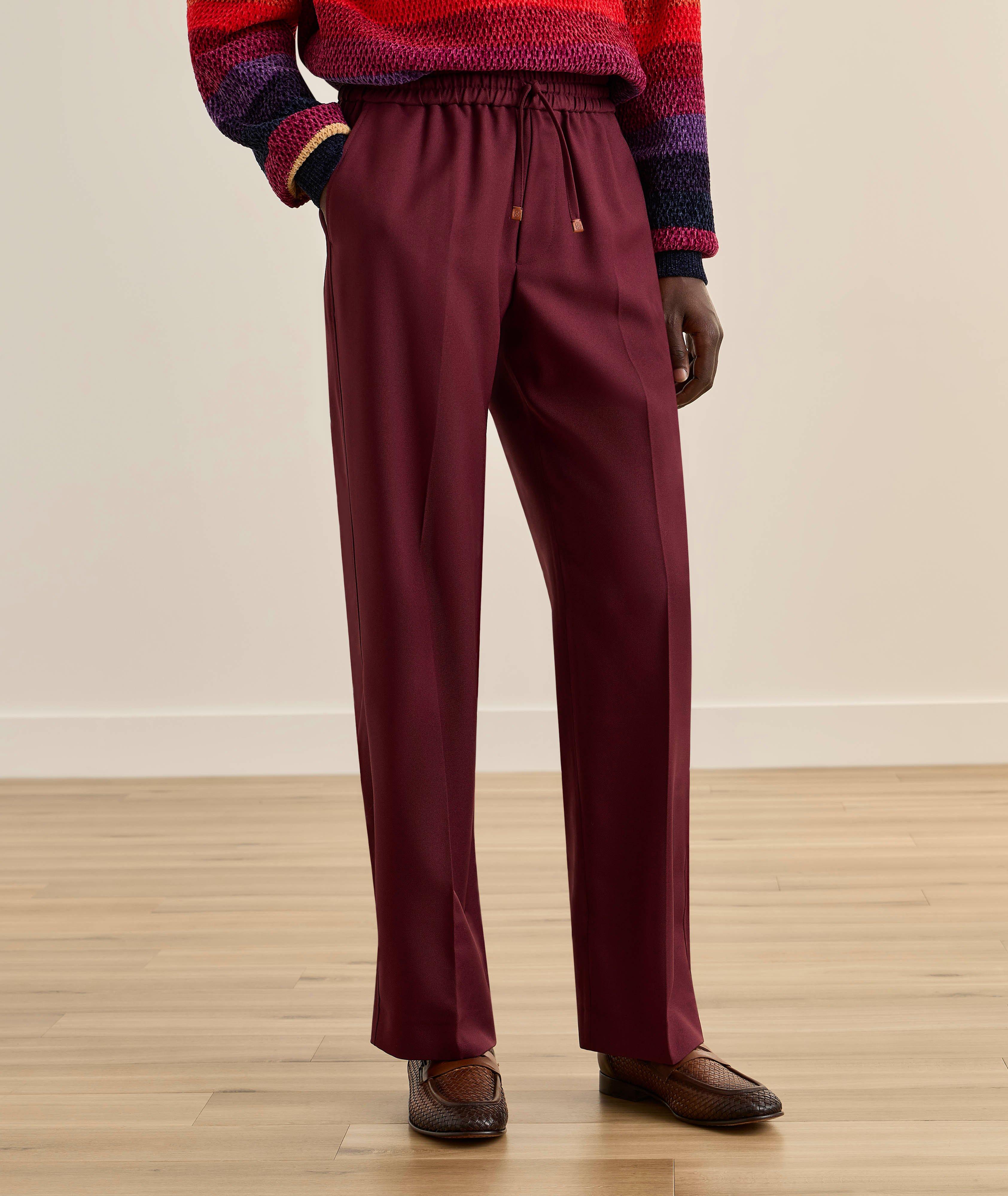 Twill Elasticized Waist Pants  image 1