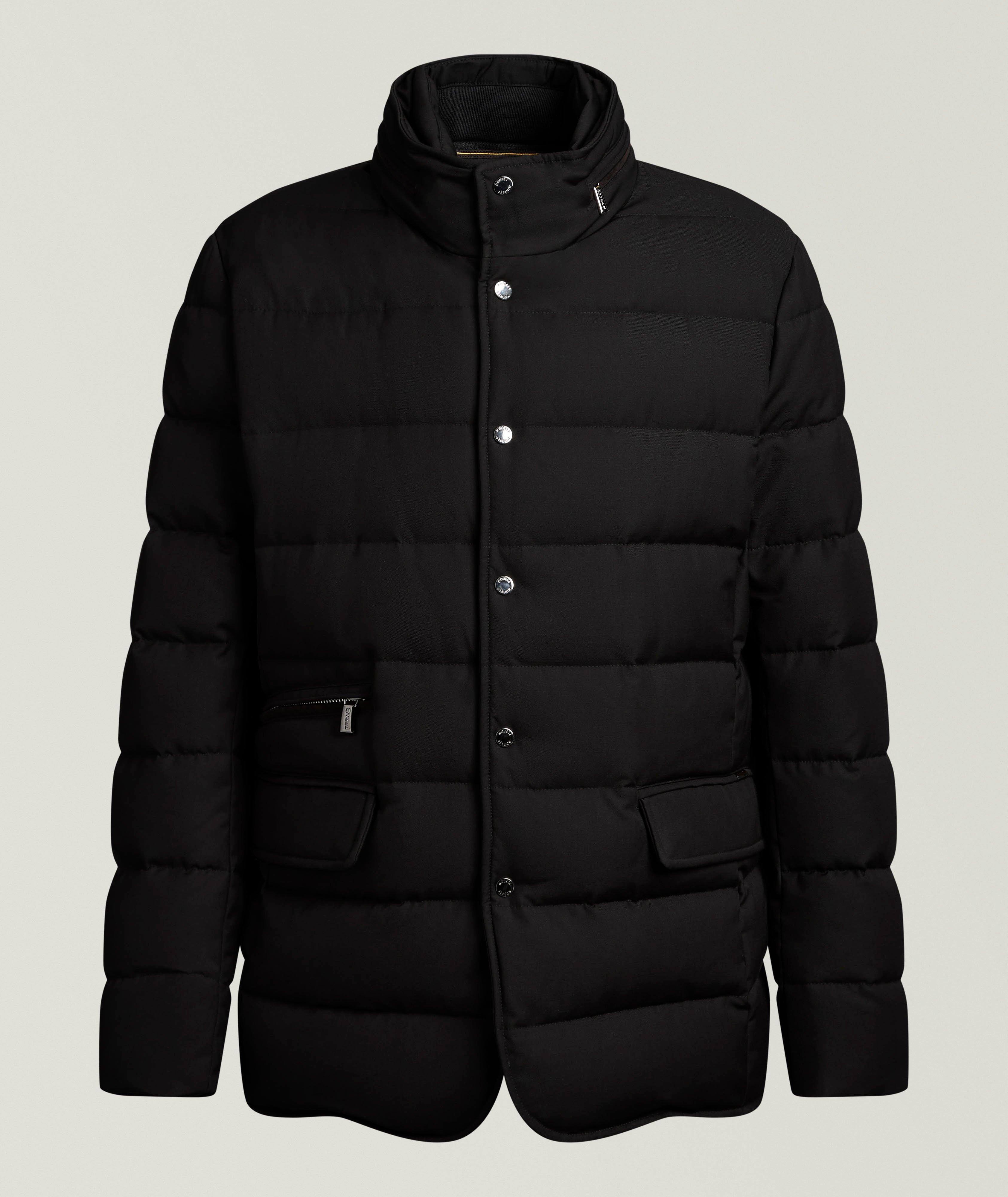 MOORER BLK ILVO DWN JKT image 0