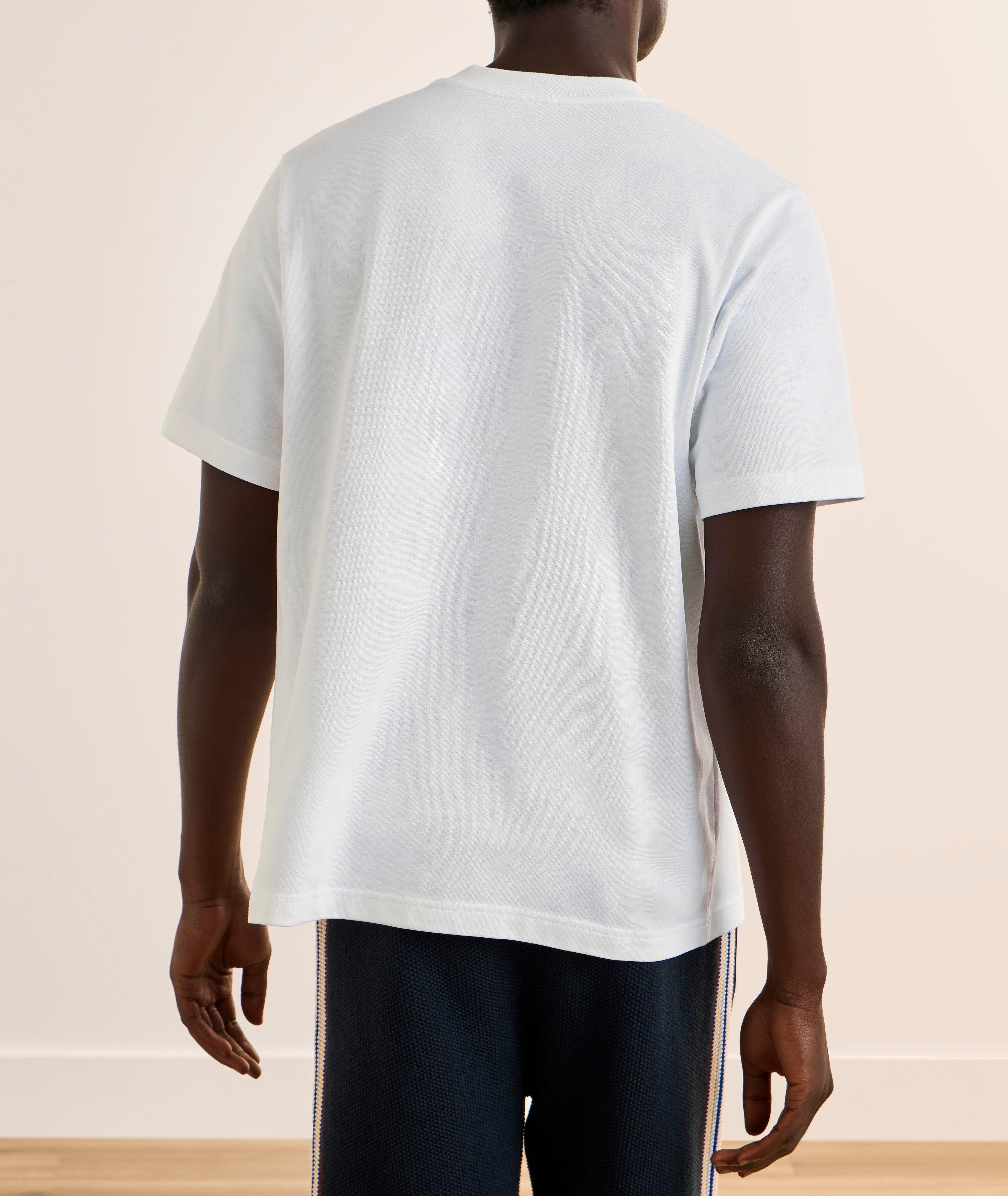 CASA SS WHT TENNIS TEE image 2