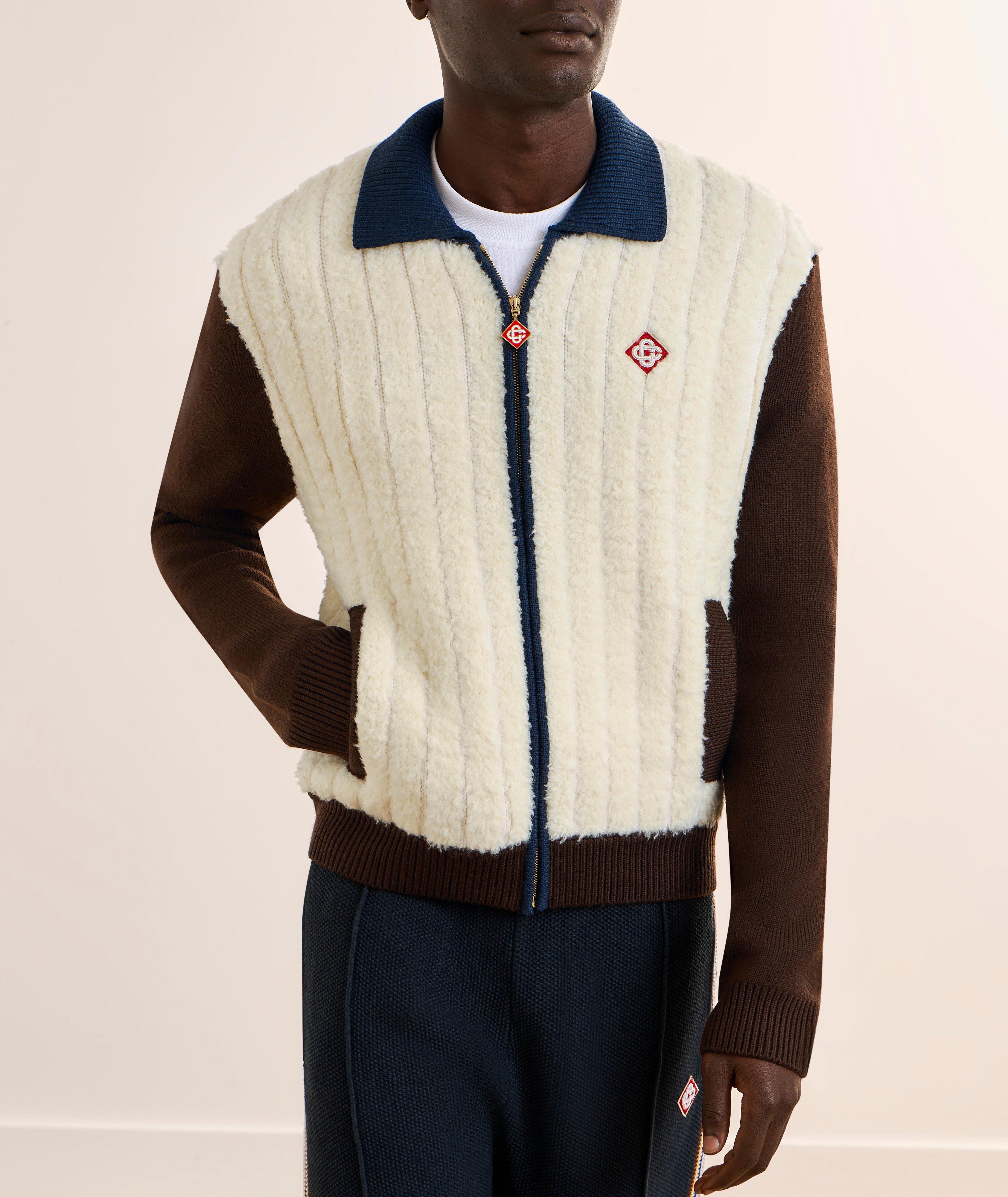 CASA IVRY CLRBLCK FLEECE JKT image 1