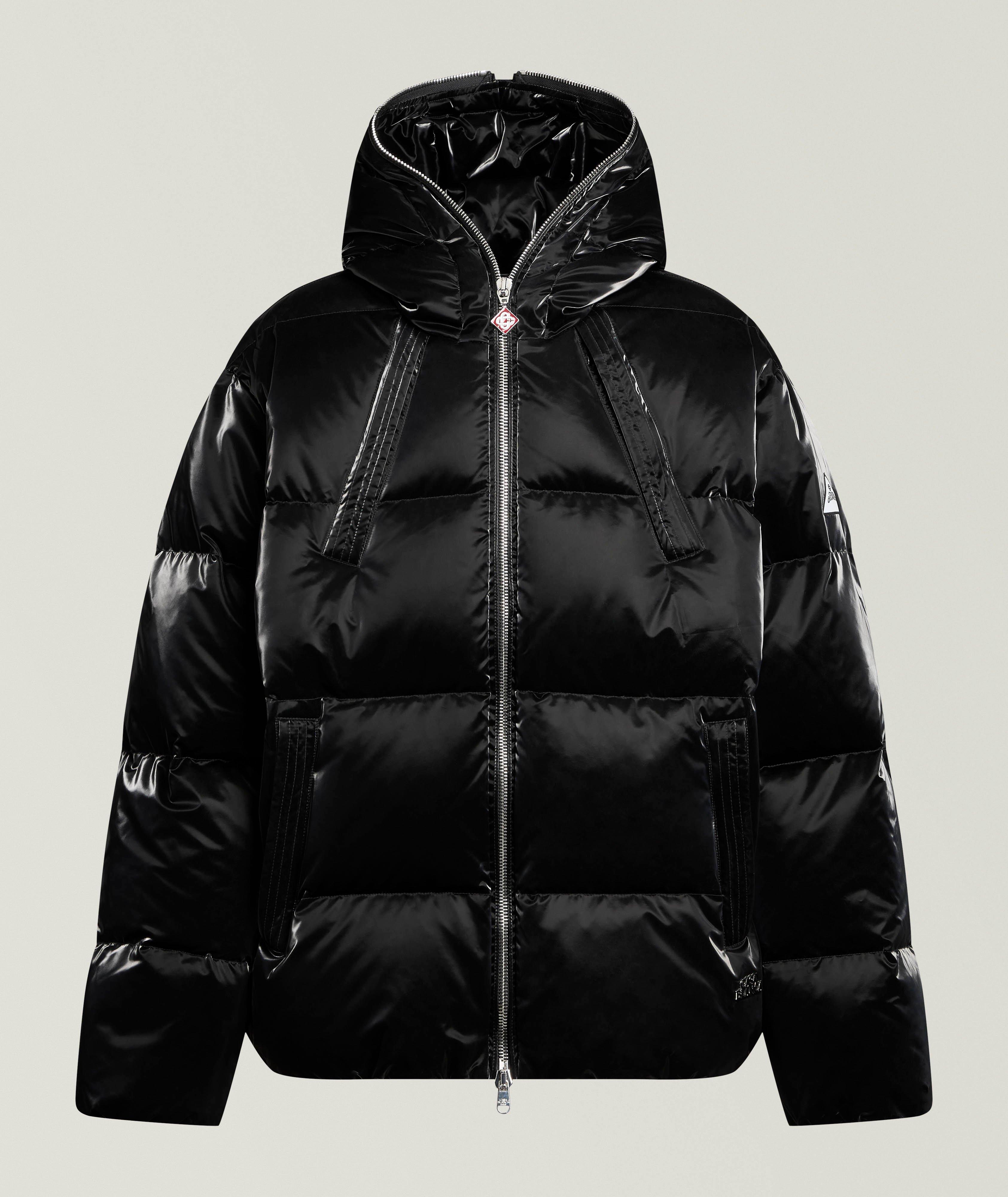 Lacquered Nylon Puffer Down Jacket image 0