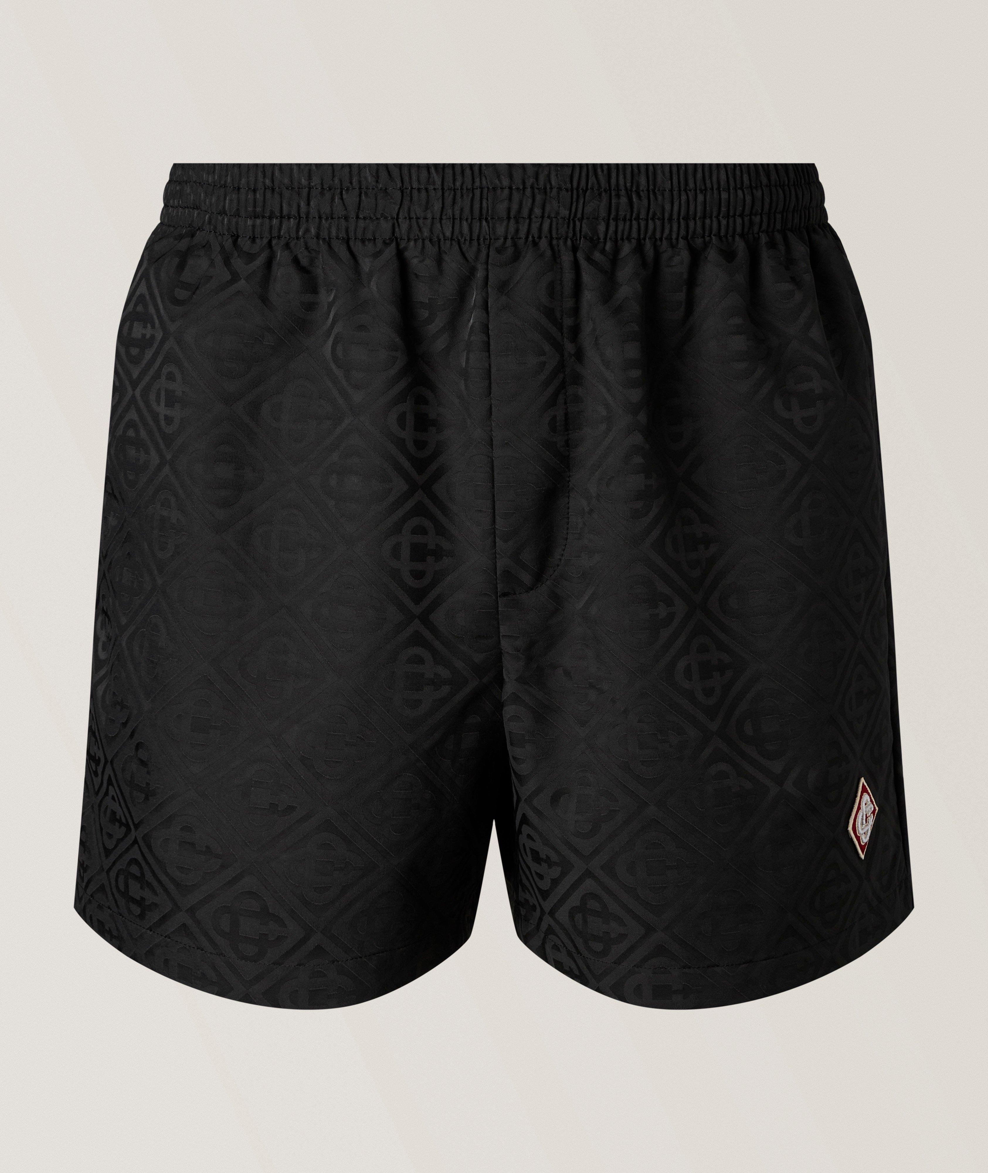 Casablanca Shorts de bain jacquard monogramme