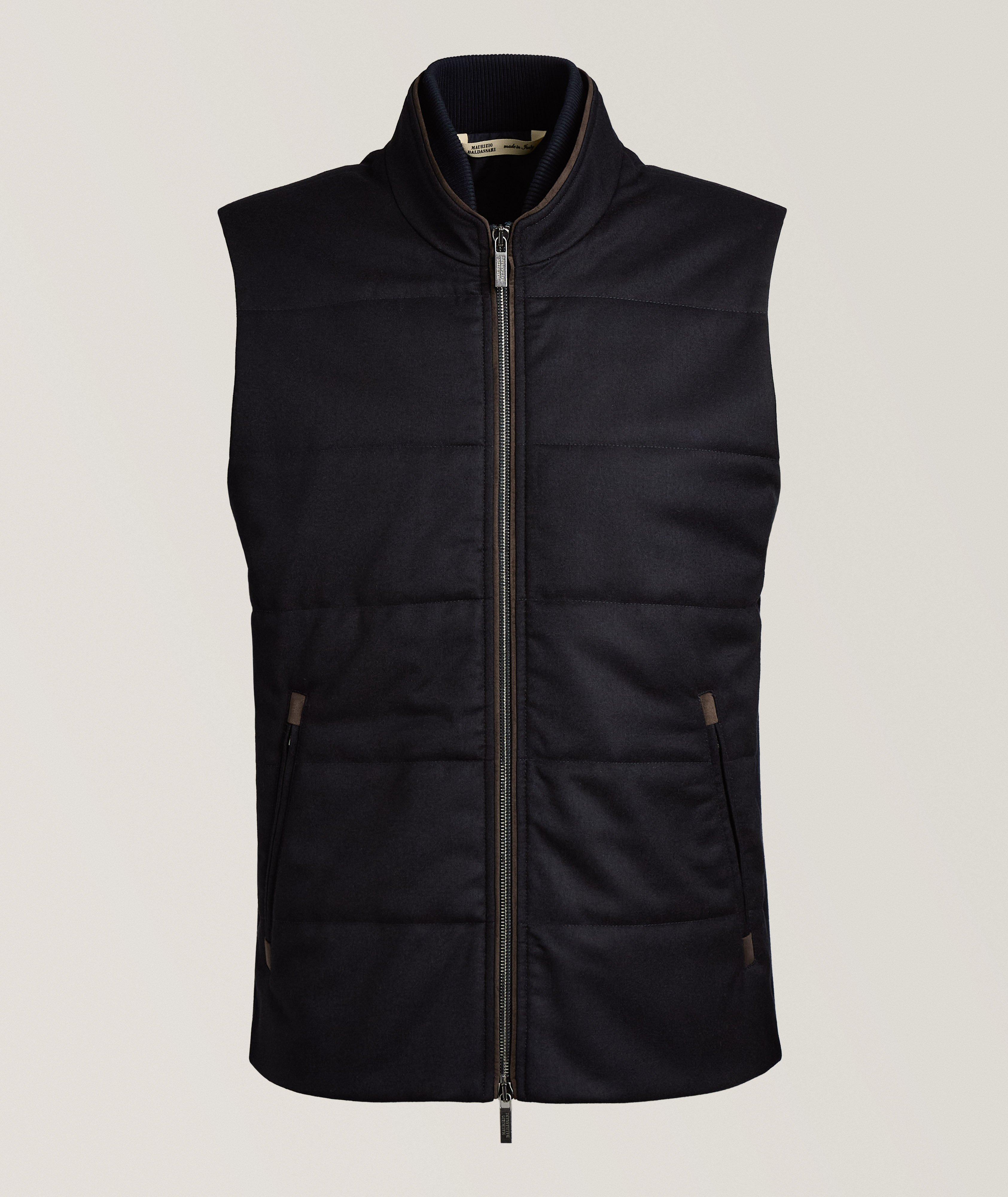 Maurizio Baldassari Arena Stretch-Virgin Wool Vest