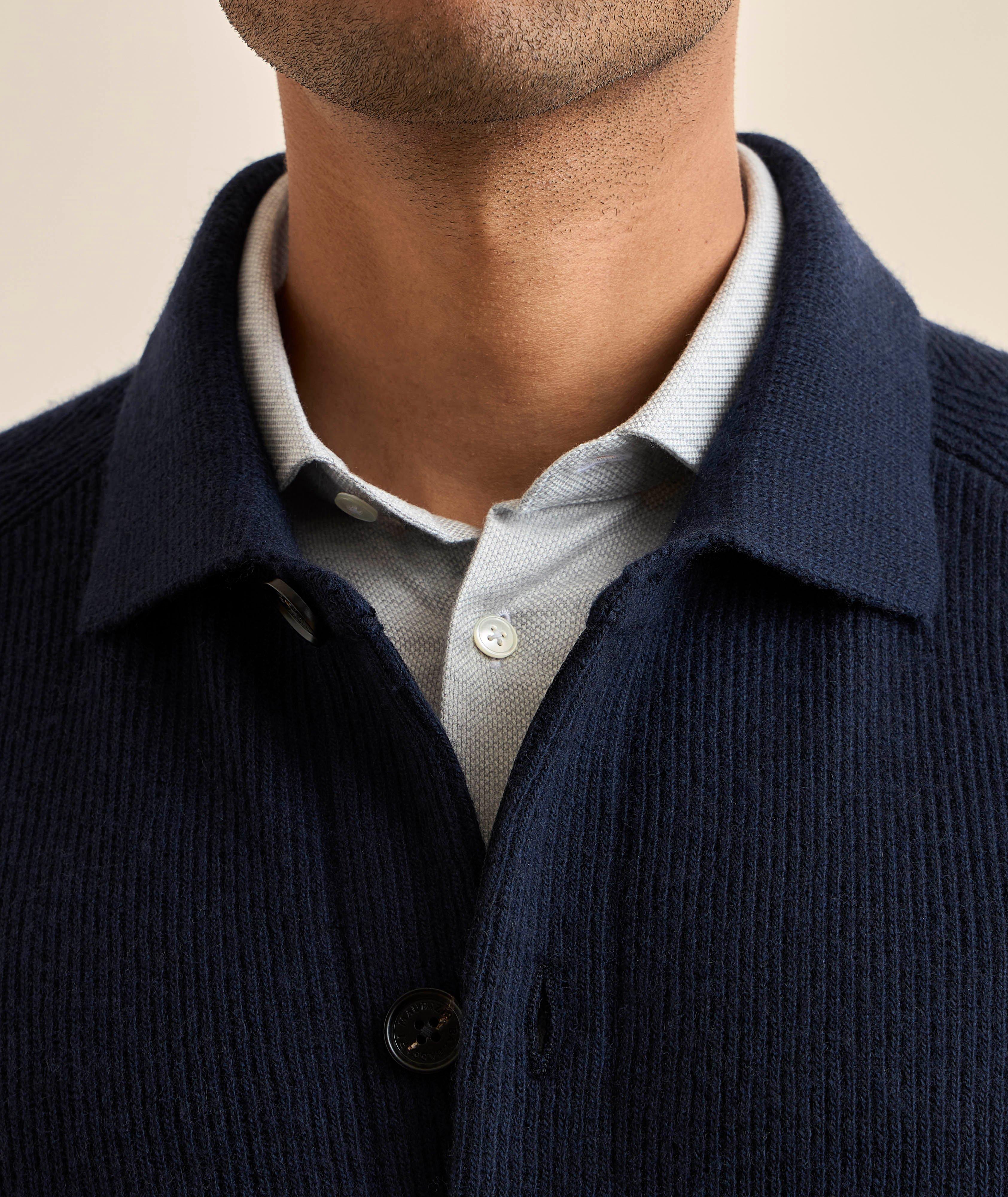 Cardigan tricot laine-mélange image 3
