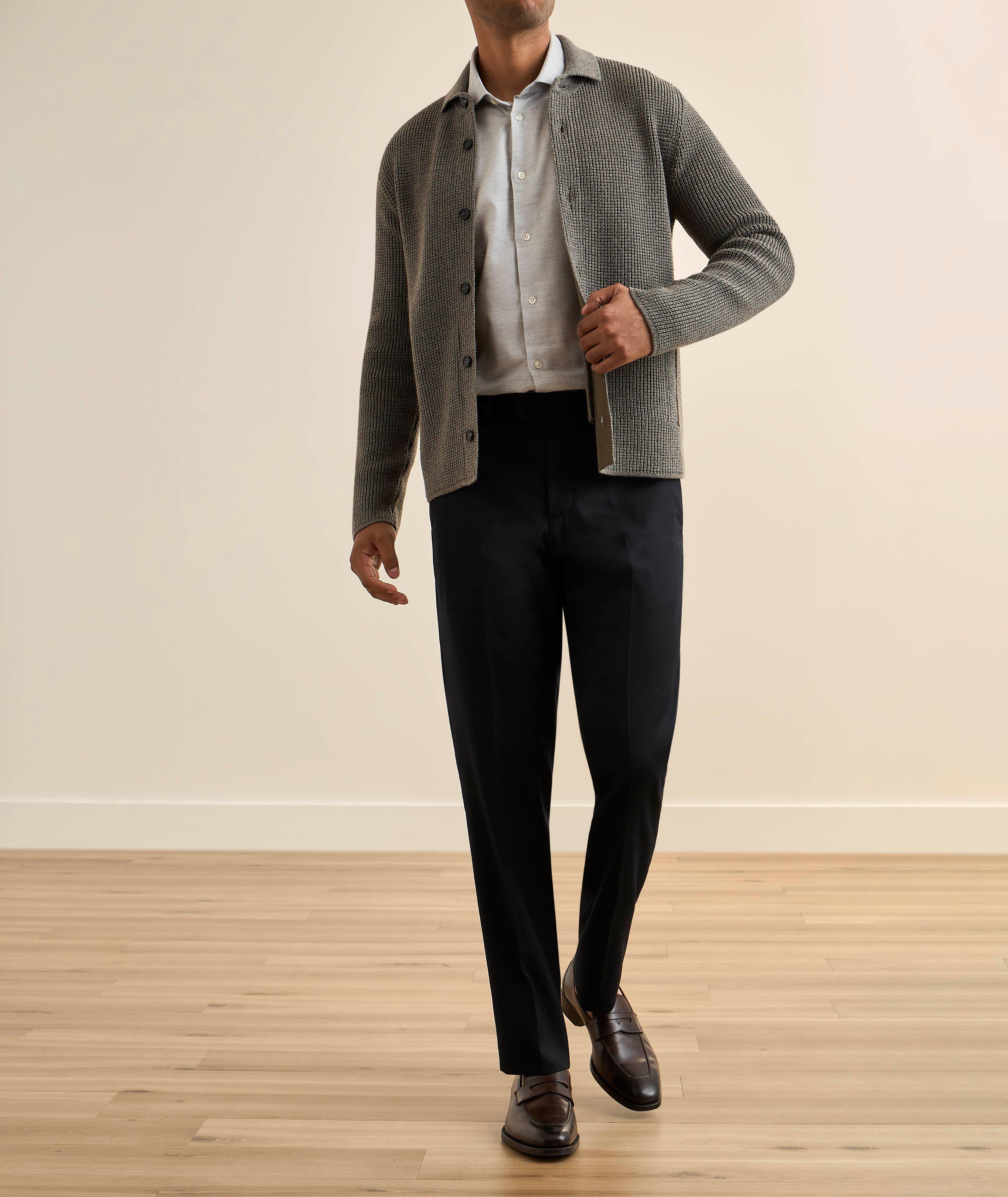 Rigolo Stretch-Virgin Wool Chinos image 5
