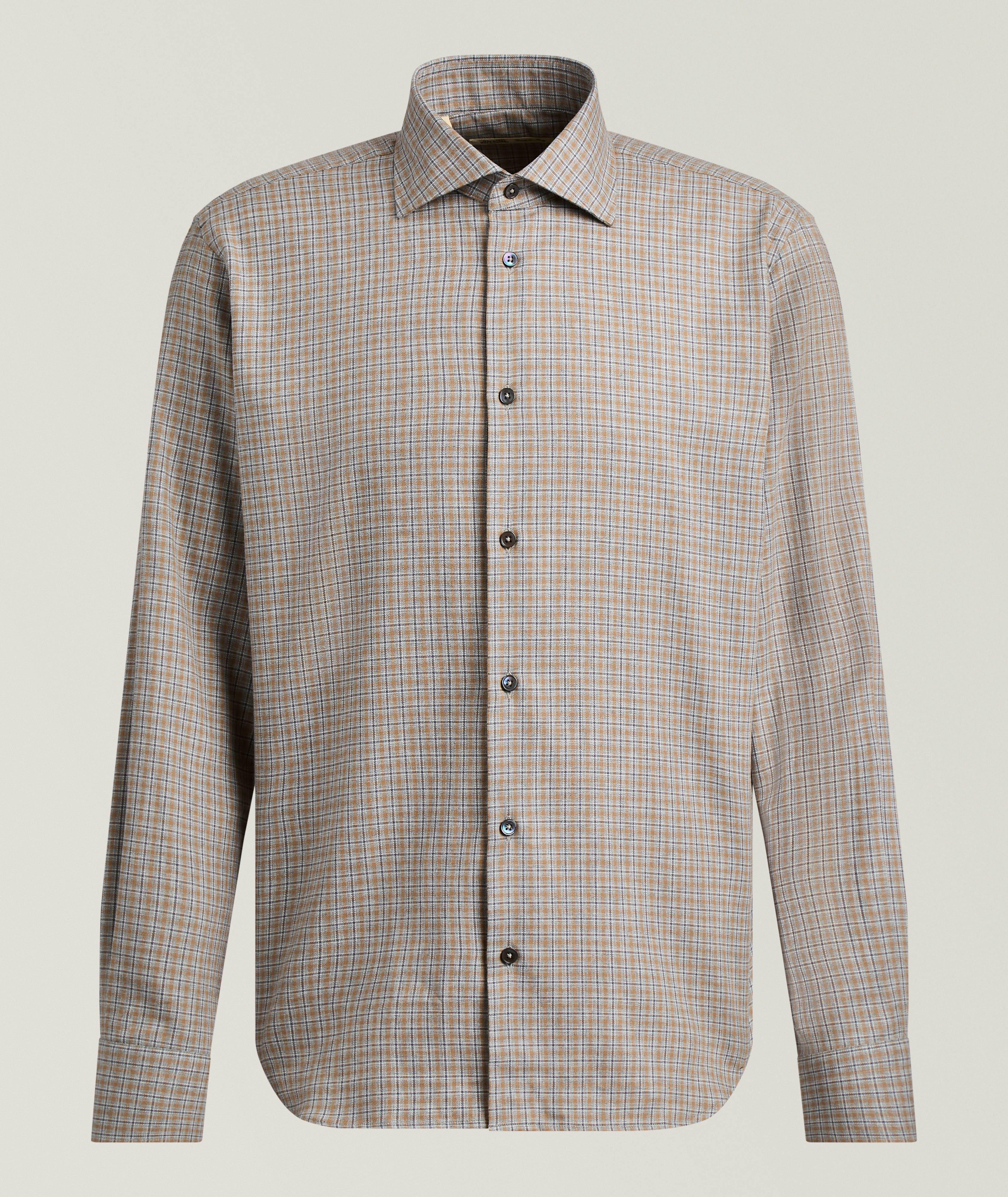 Maurizio Baldassari Plaid Cotton Shirt