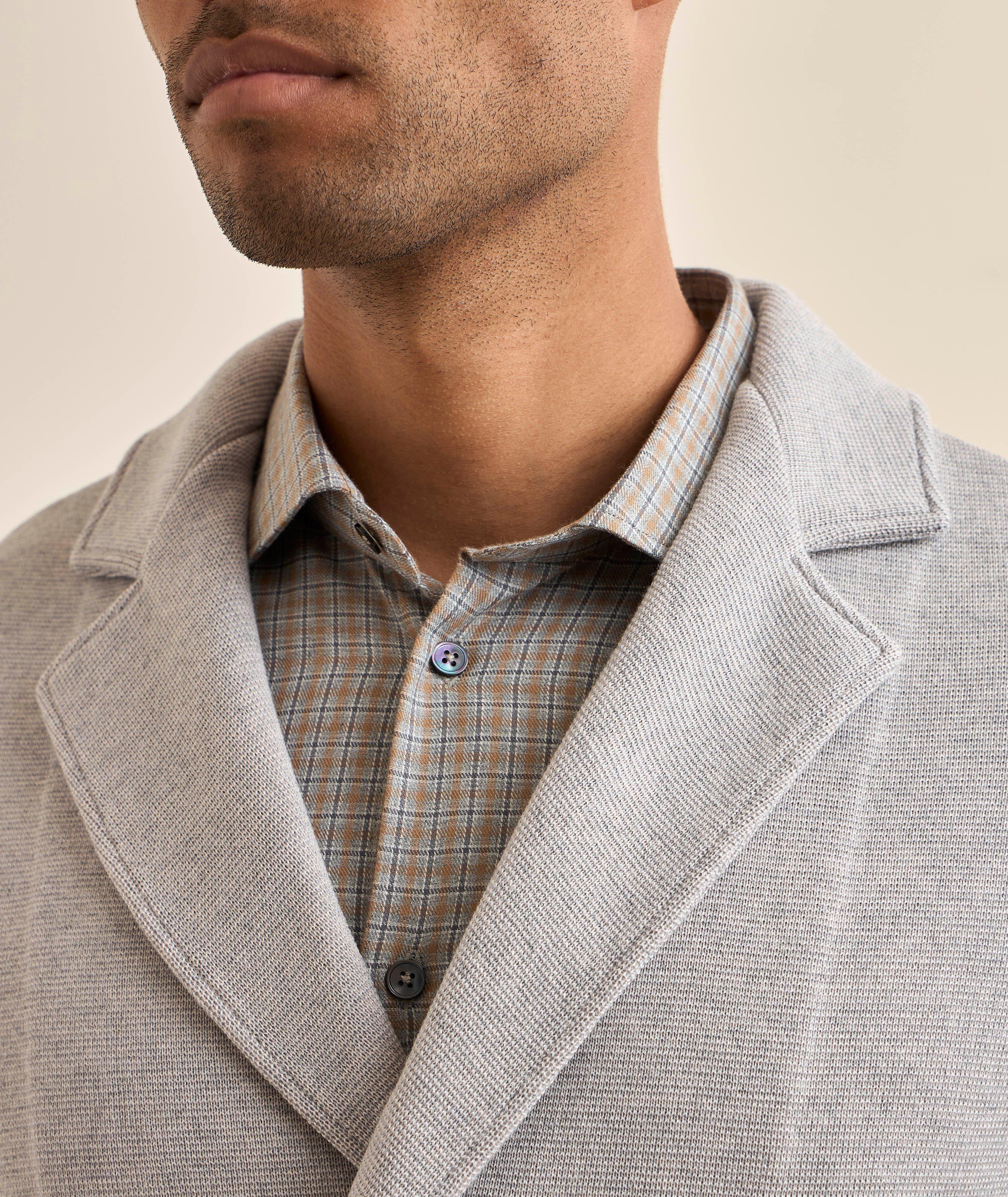 Maurizio Baldassari Double-Breasted Milano Stitch Cardigan
