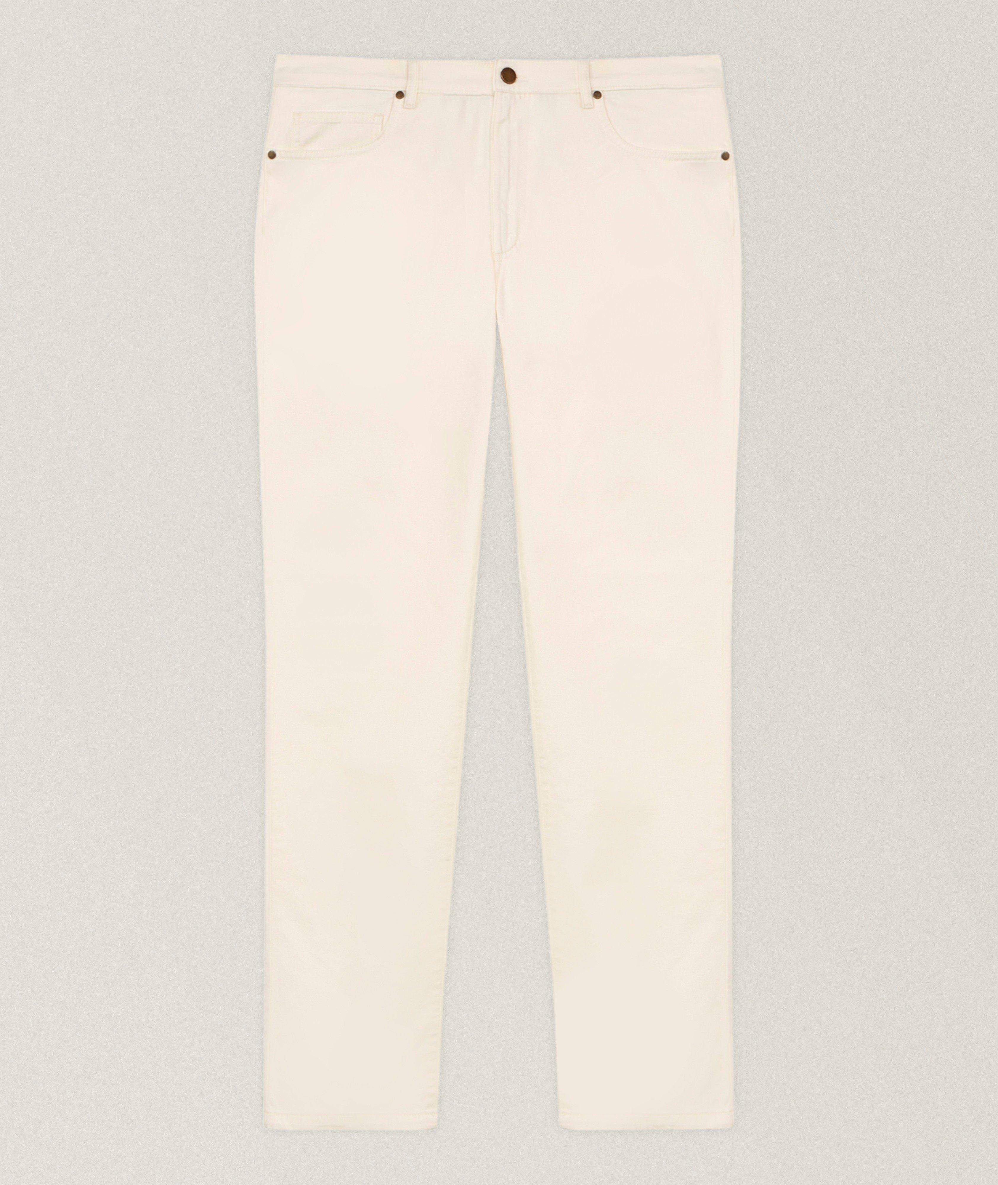 Maurizio Baldassari Garment-Dyed Five-Pocket Pants