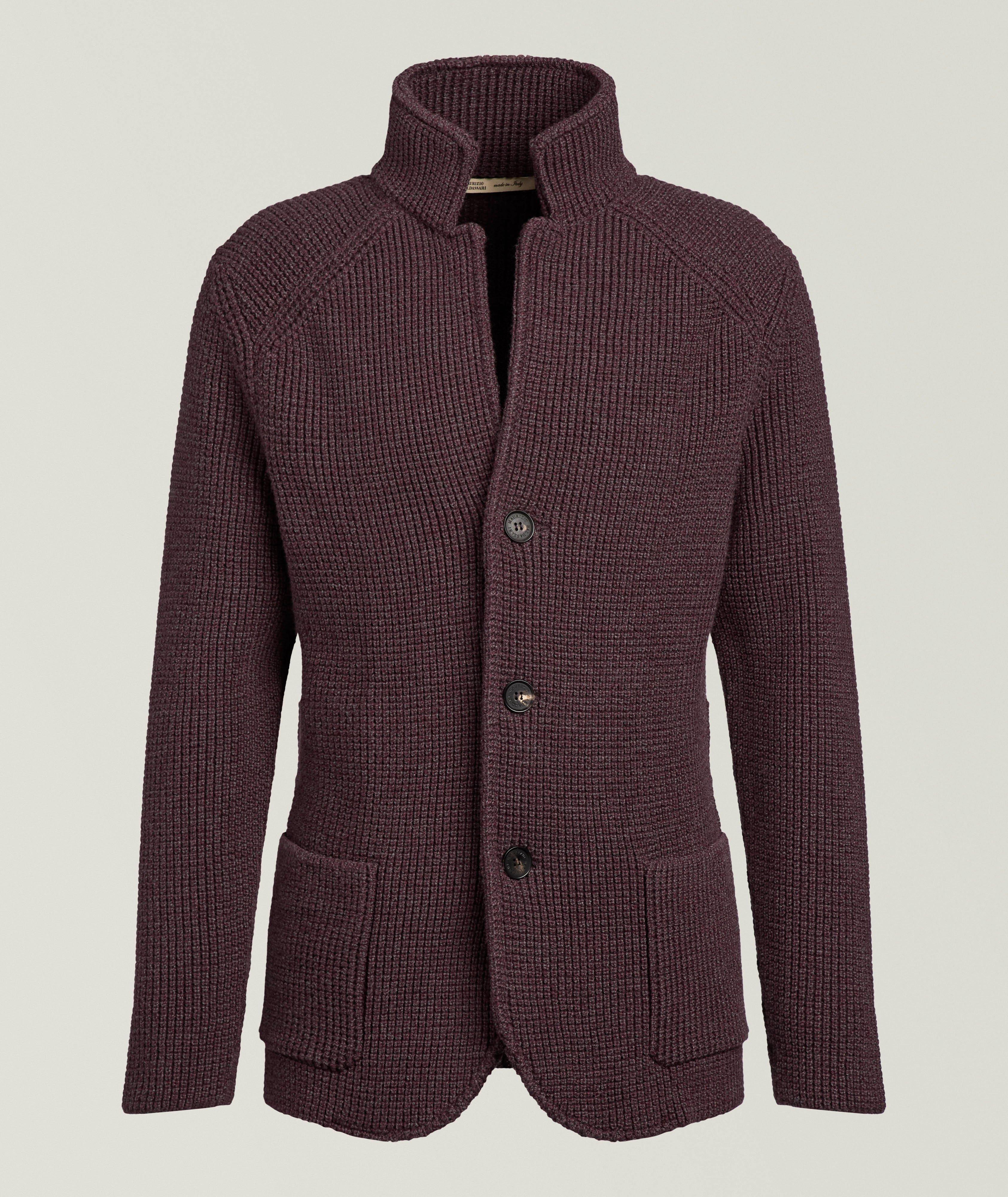 Maurizio Baldassari Brenta Virgin Wool Cardigan