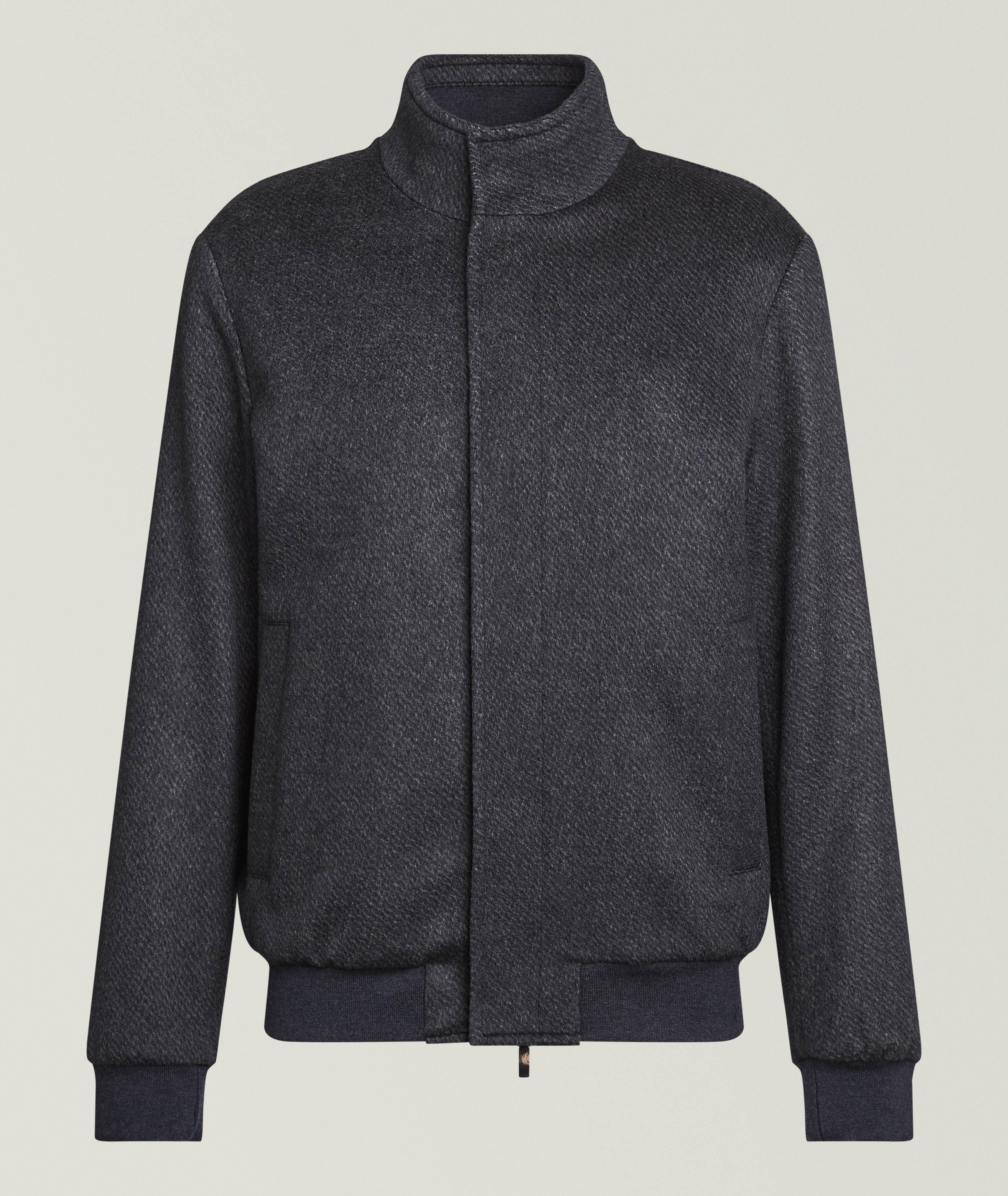 Maurizio Baldassari BALD NVY FUNNEL NECK JKT 