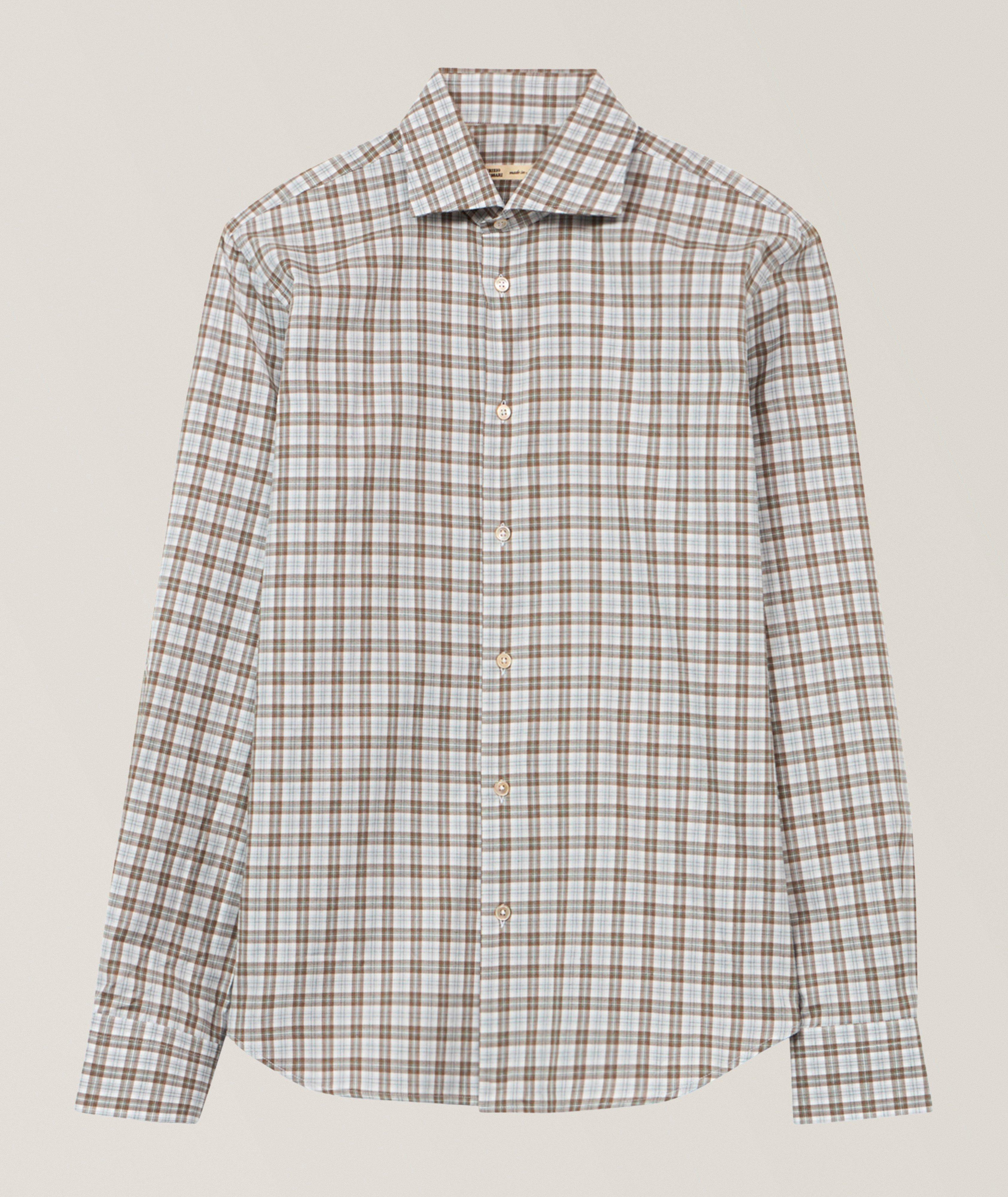 Maurizio Baldassari Plaid Cotton Shirt