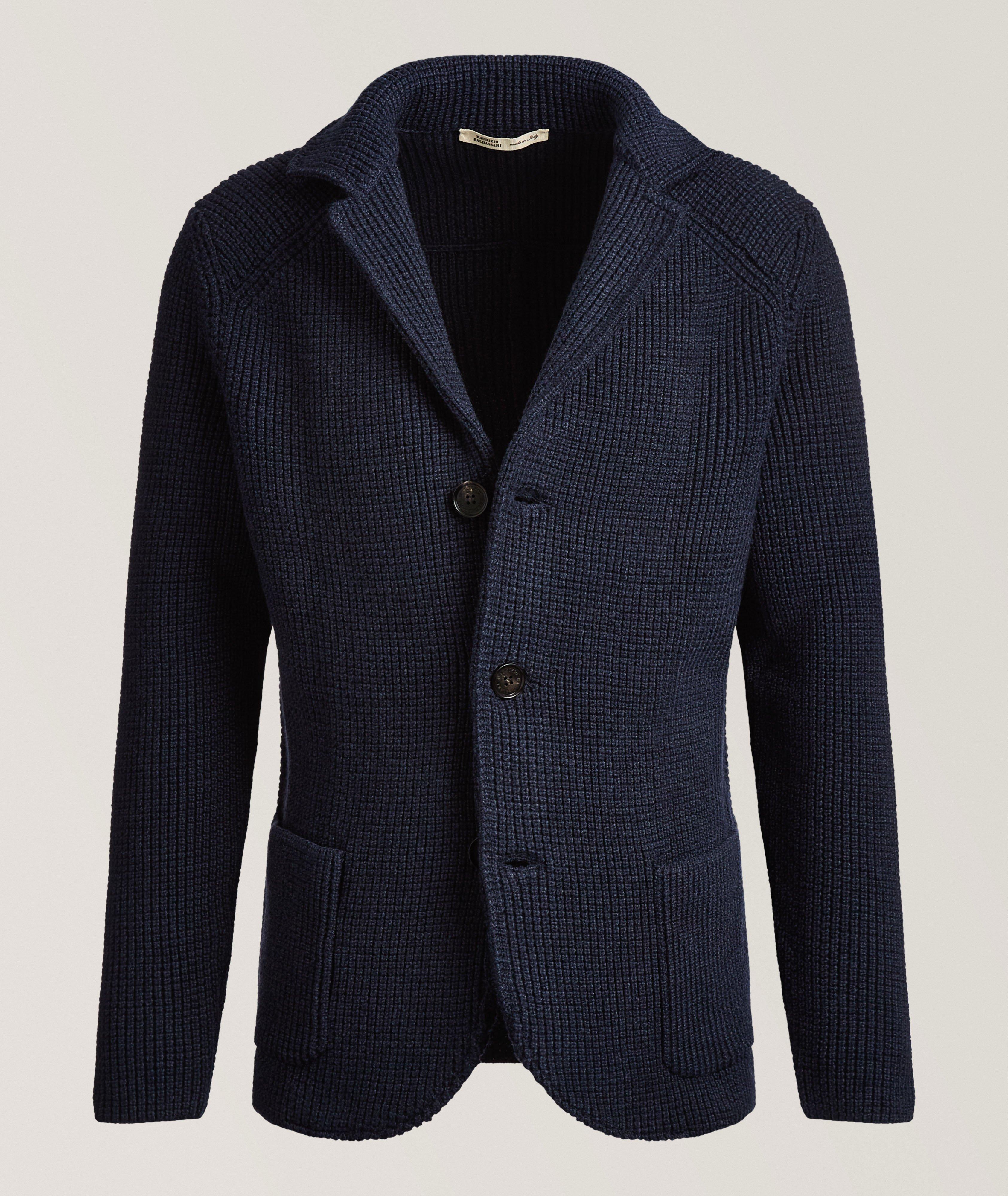 Maurizio Baldassari Brenta Virgin Wool Cardigan