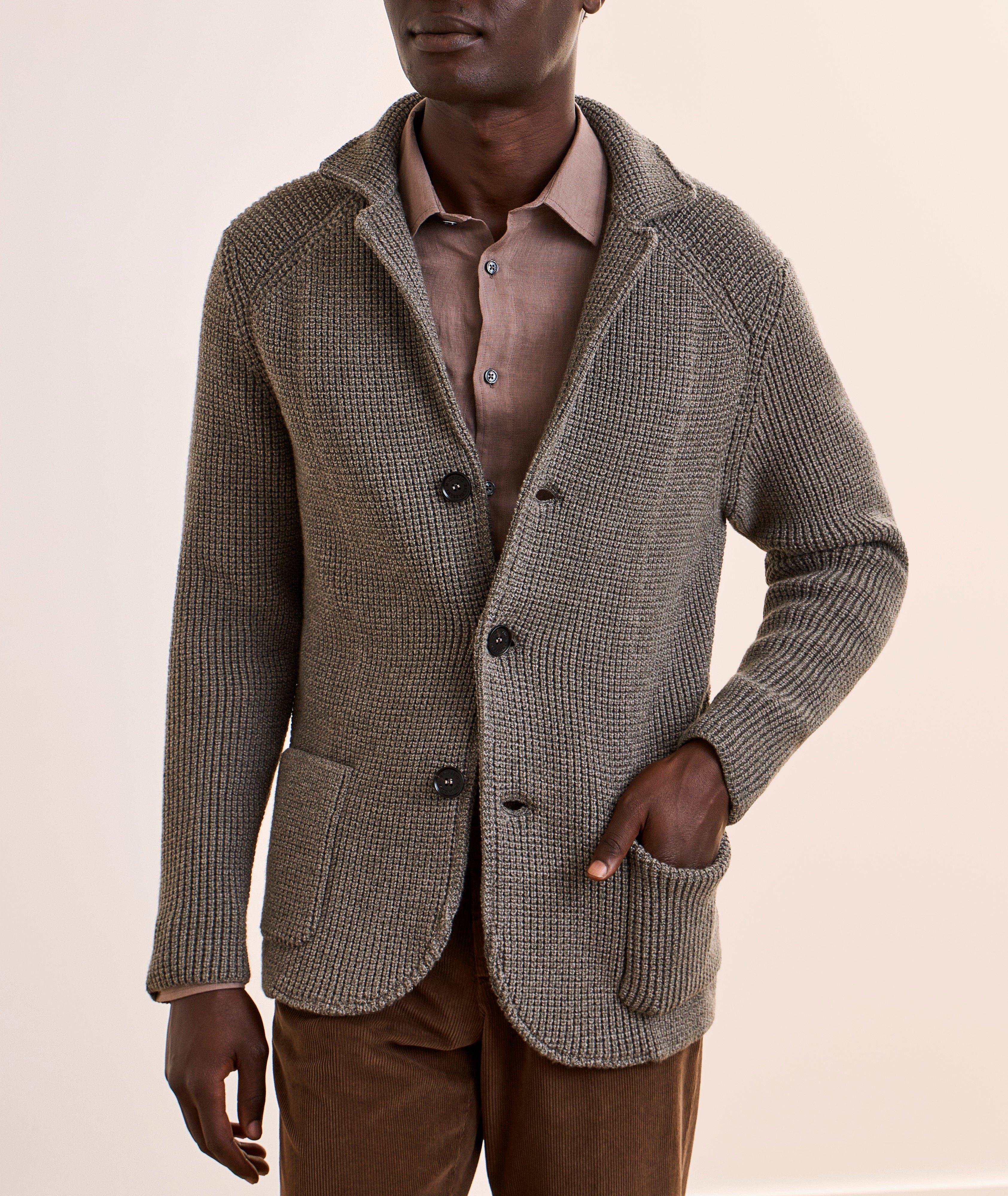 Cardigan laine vierge Brenta image 1