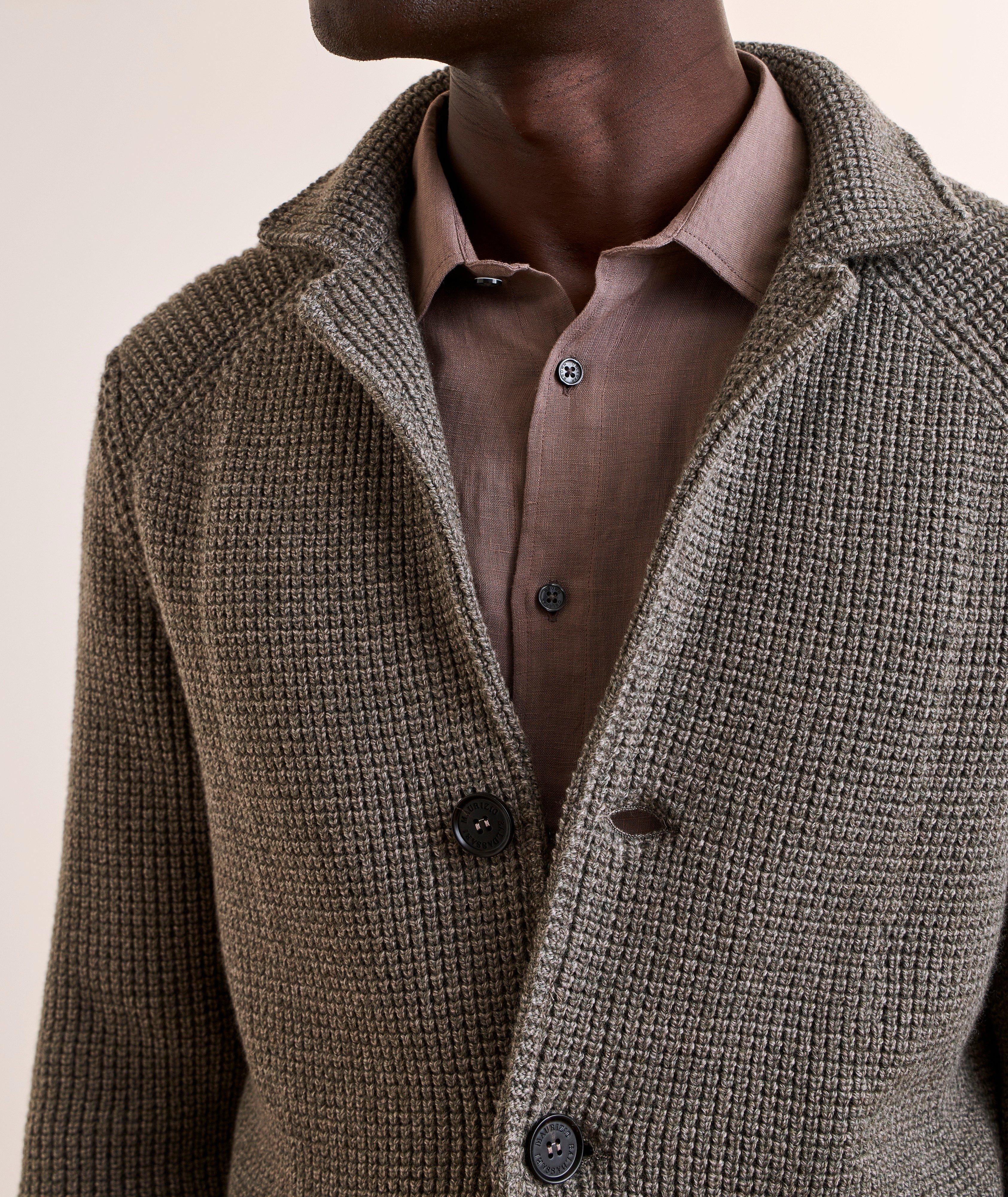 Cardigan laine vierge Brenta image 3