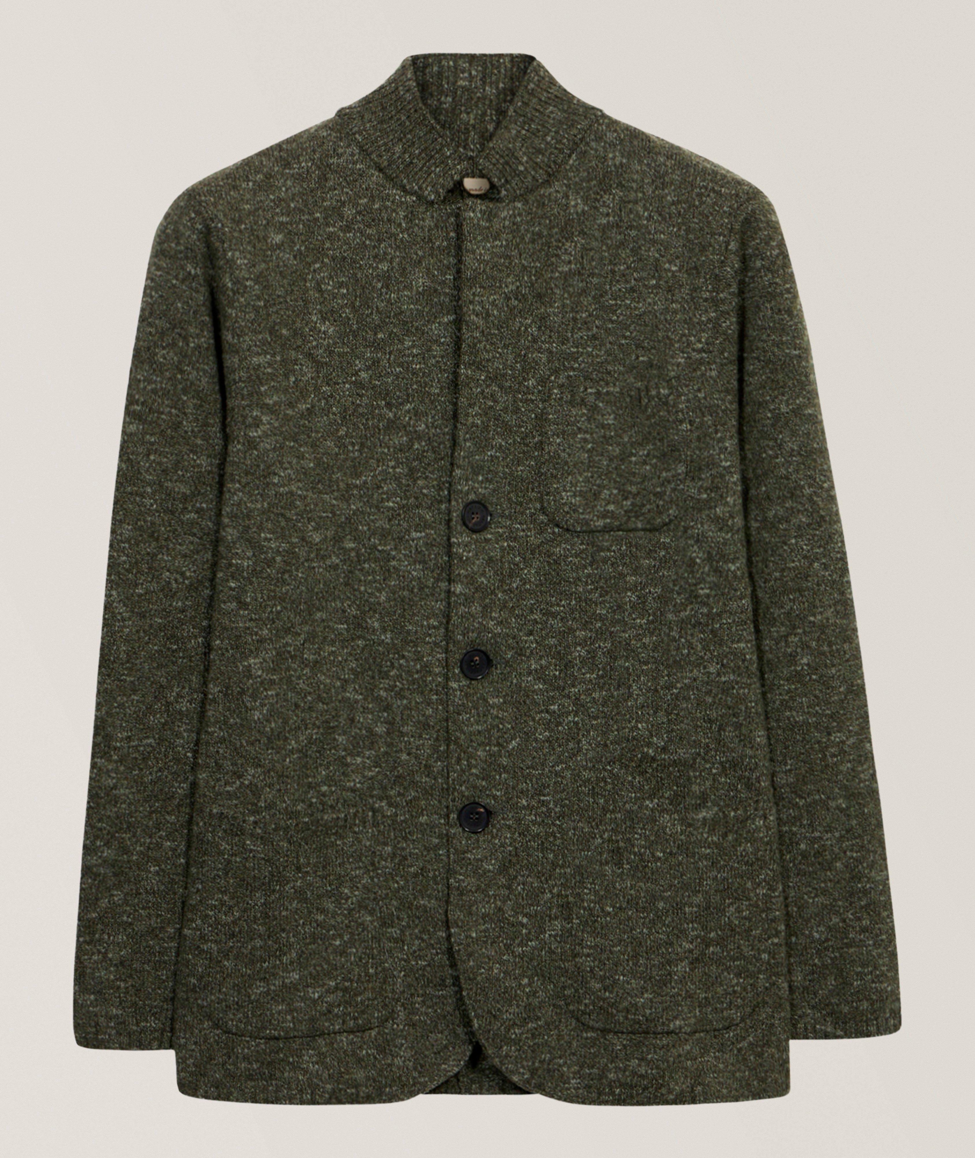Maurizio Baldassari Veston sport tricot croisé