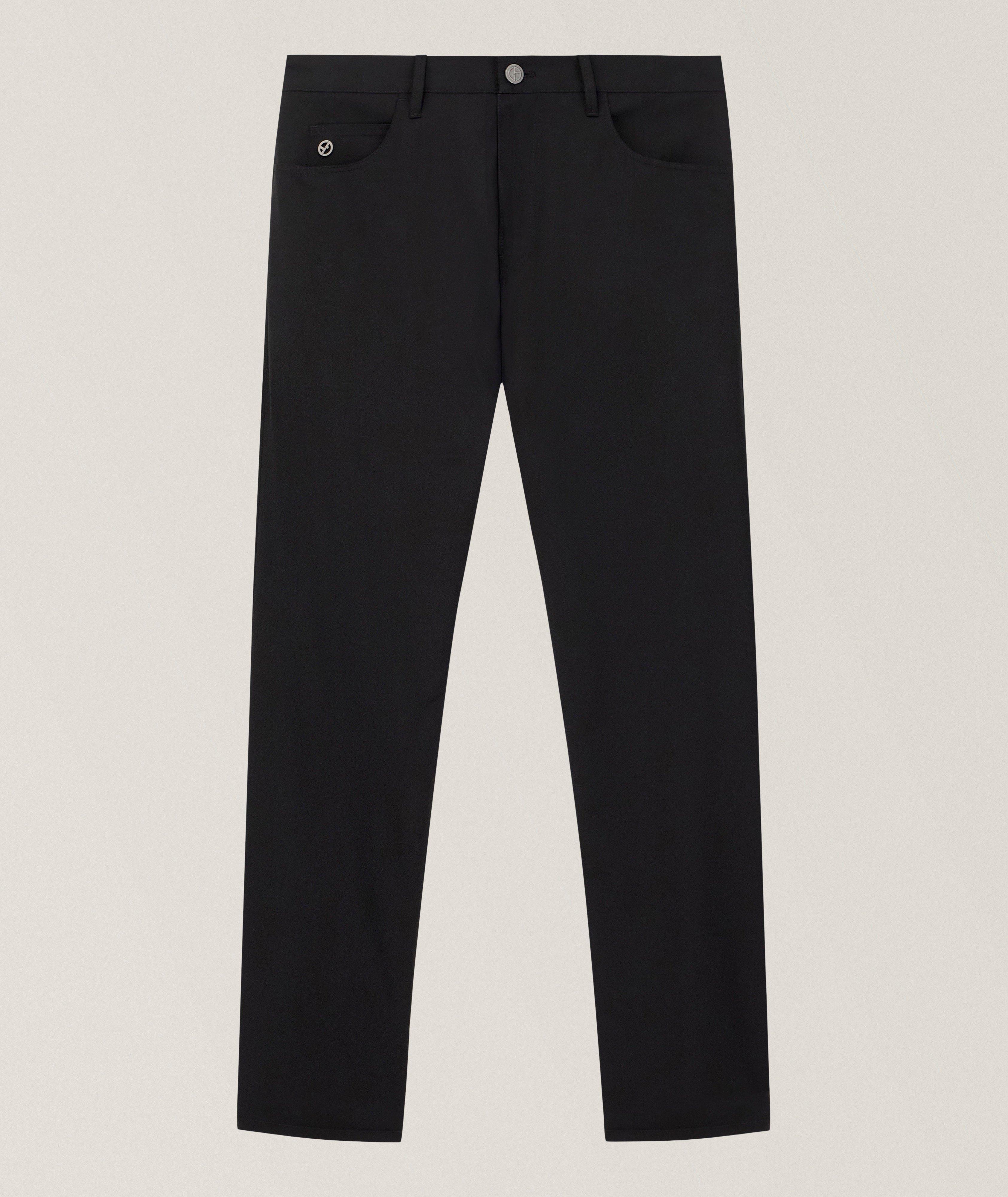 Giorgio Armani Virgin Wool Five-Pocket Pants