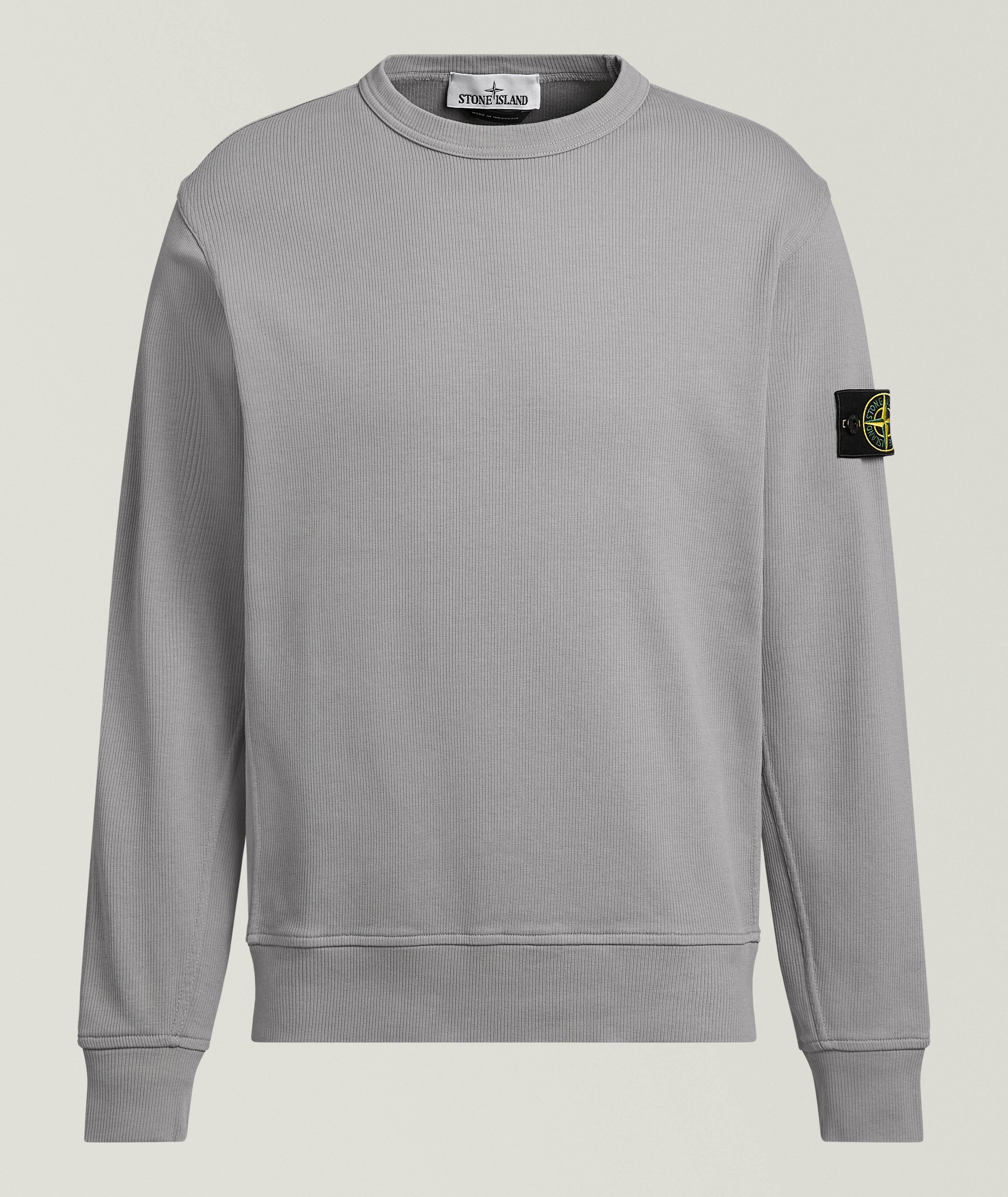Stone Island Ribbed Crewneck Sweater