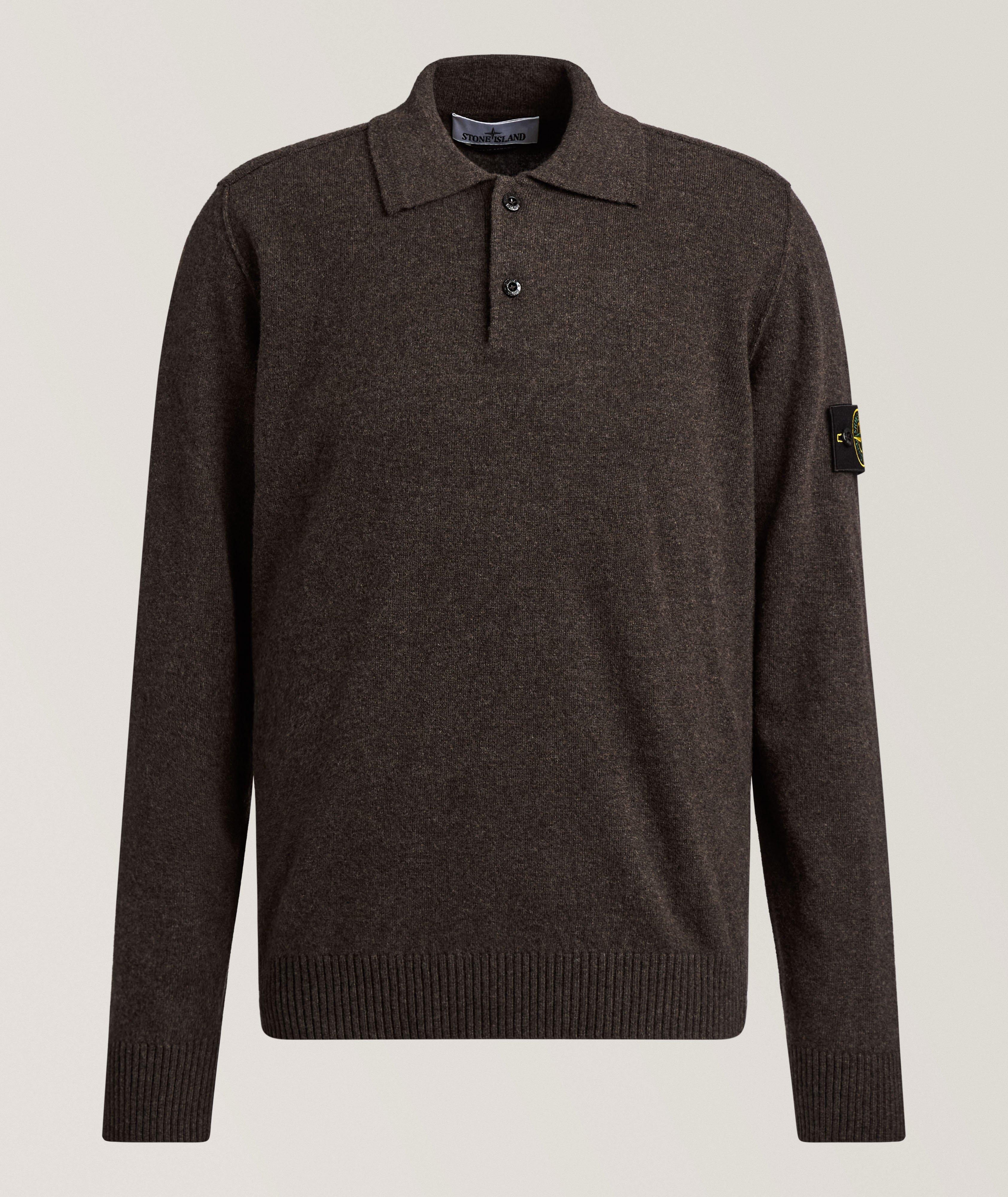 Stone Island Pull polo laine Geelong