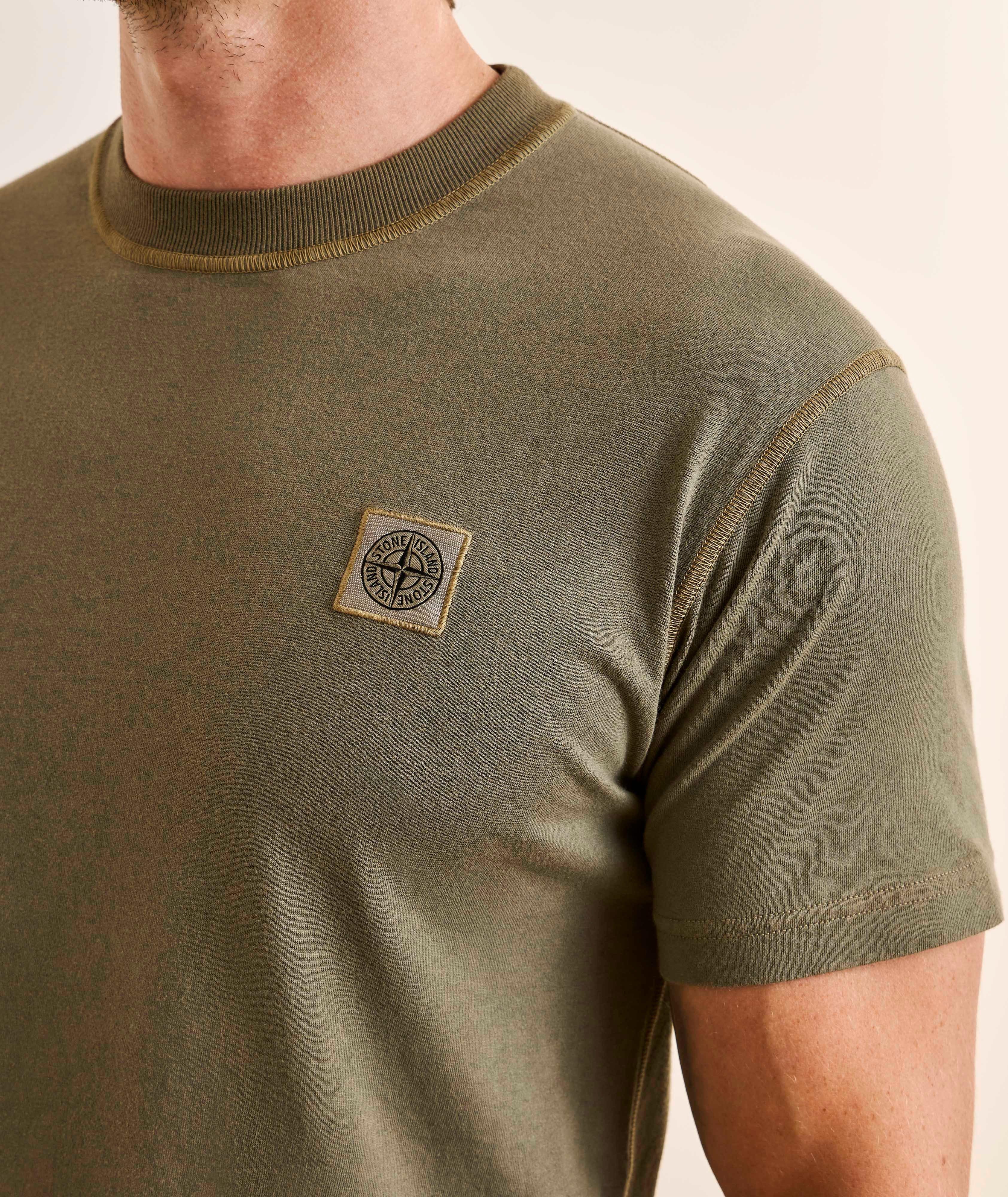Fiassto-Effect Cotton Jersey T-Shirt image 3
