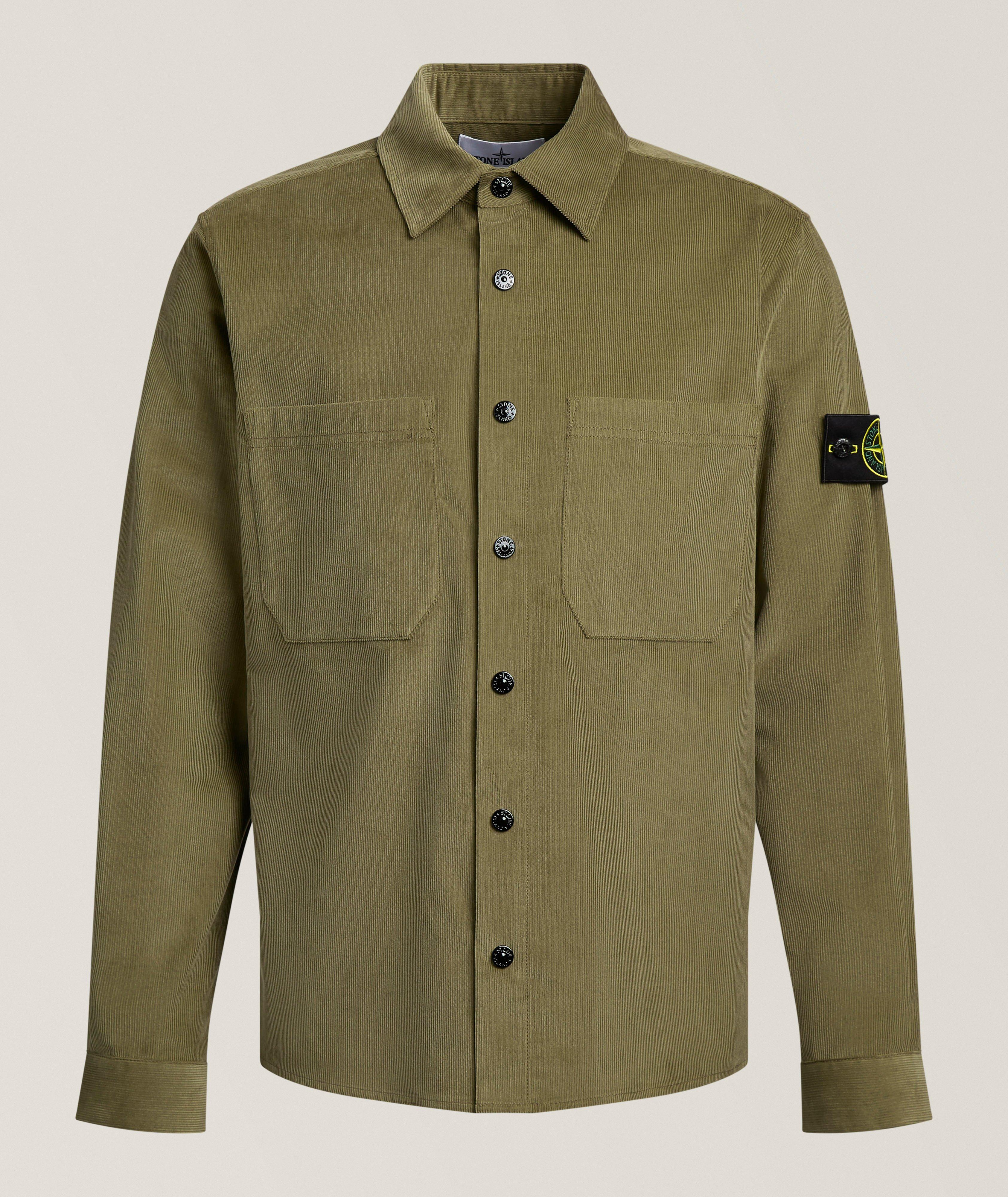 Stone Island Surchemise velours côtelé
