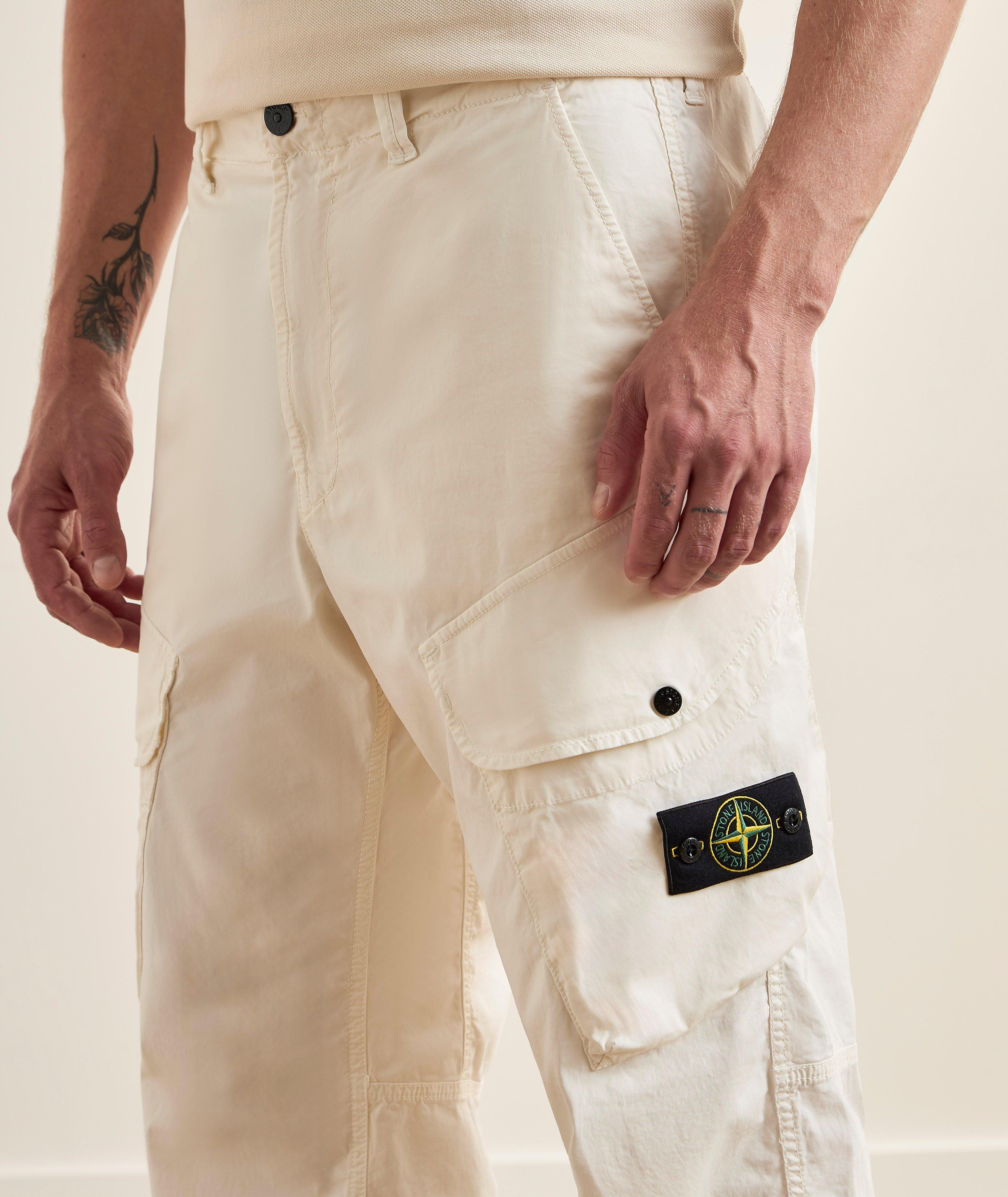 Stretch-Cotton Cargo Pants image 3