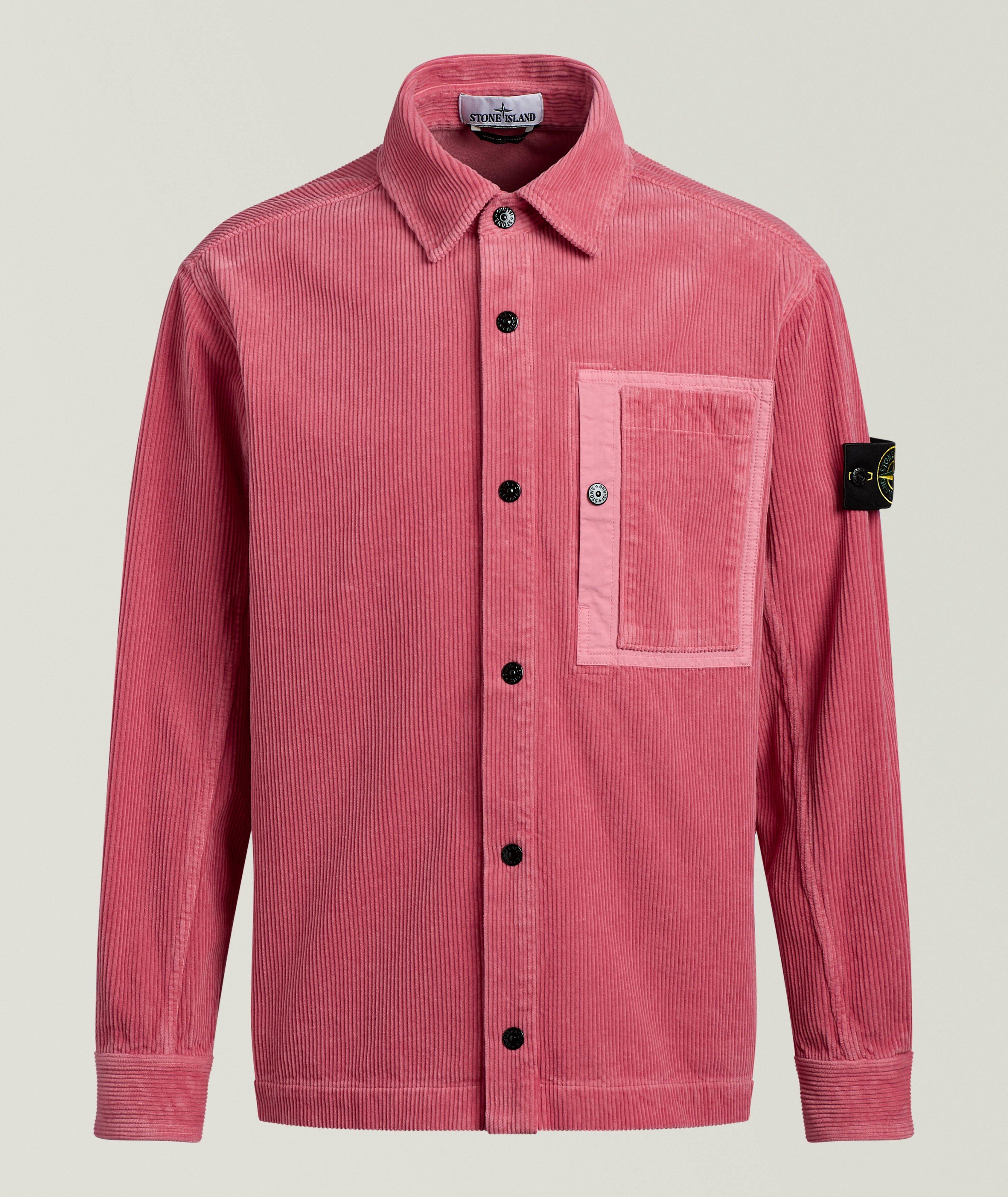 Stone Island Surchemise velours côtelé