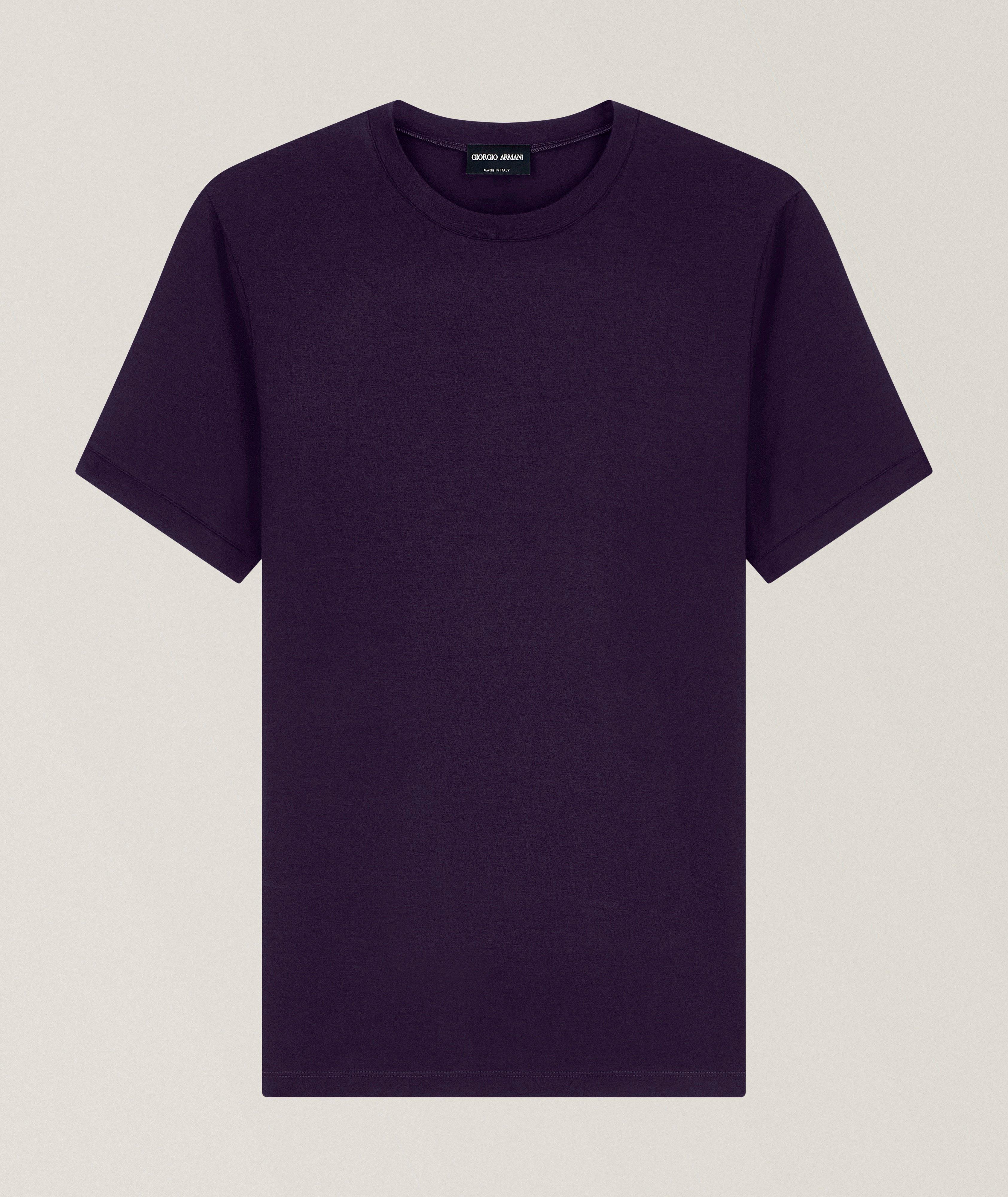 Giorgio Armani Stretch Viscose Jersey T-Shirt