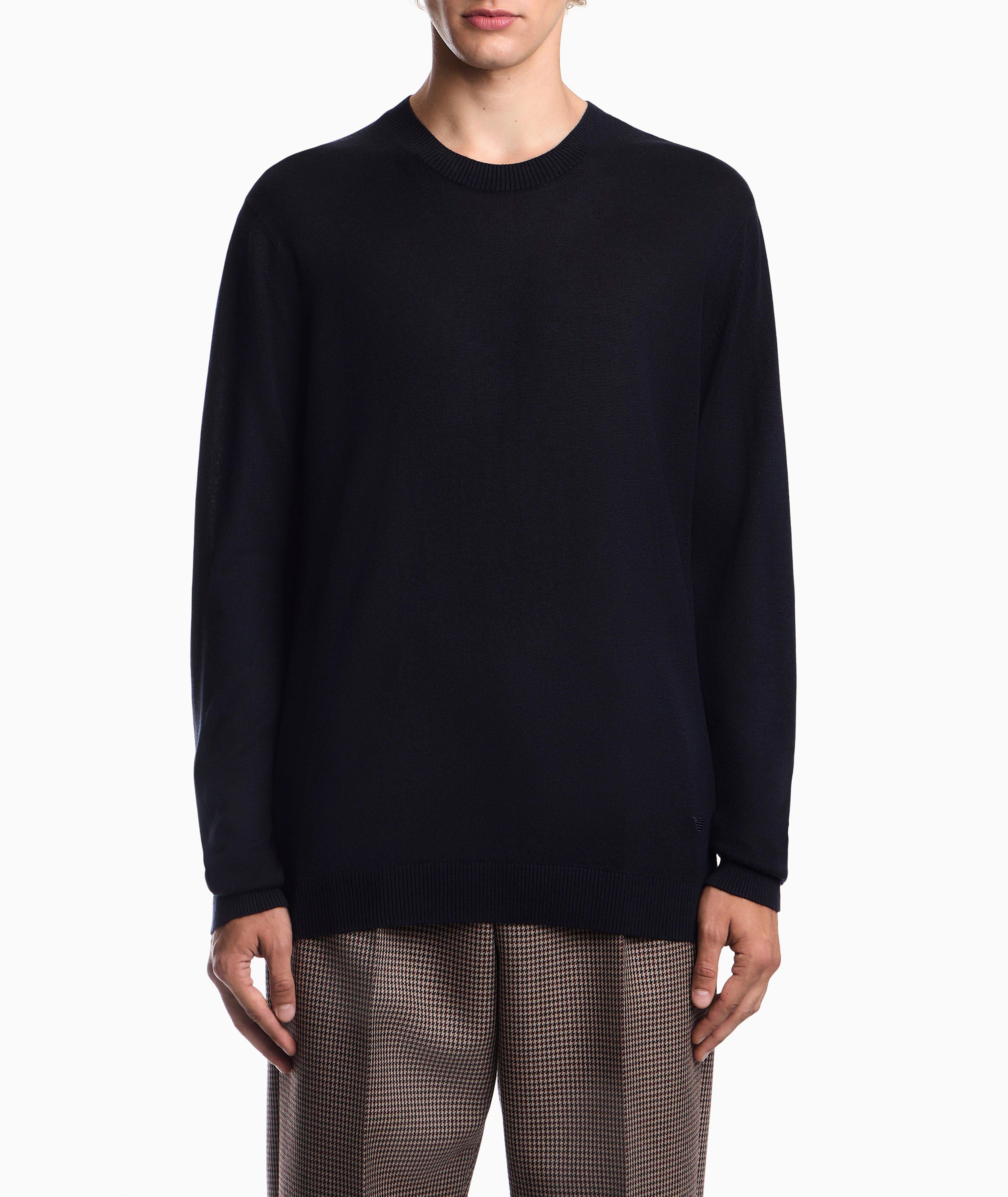 Pull encolure ronde cachemire-soie image 2