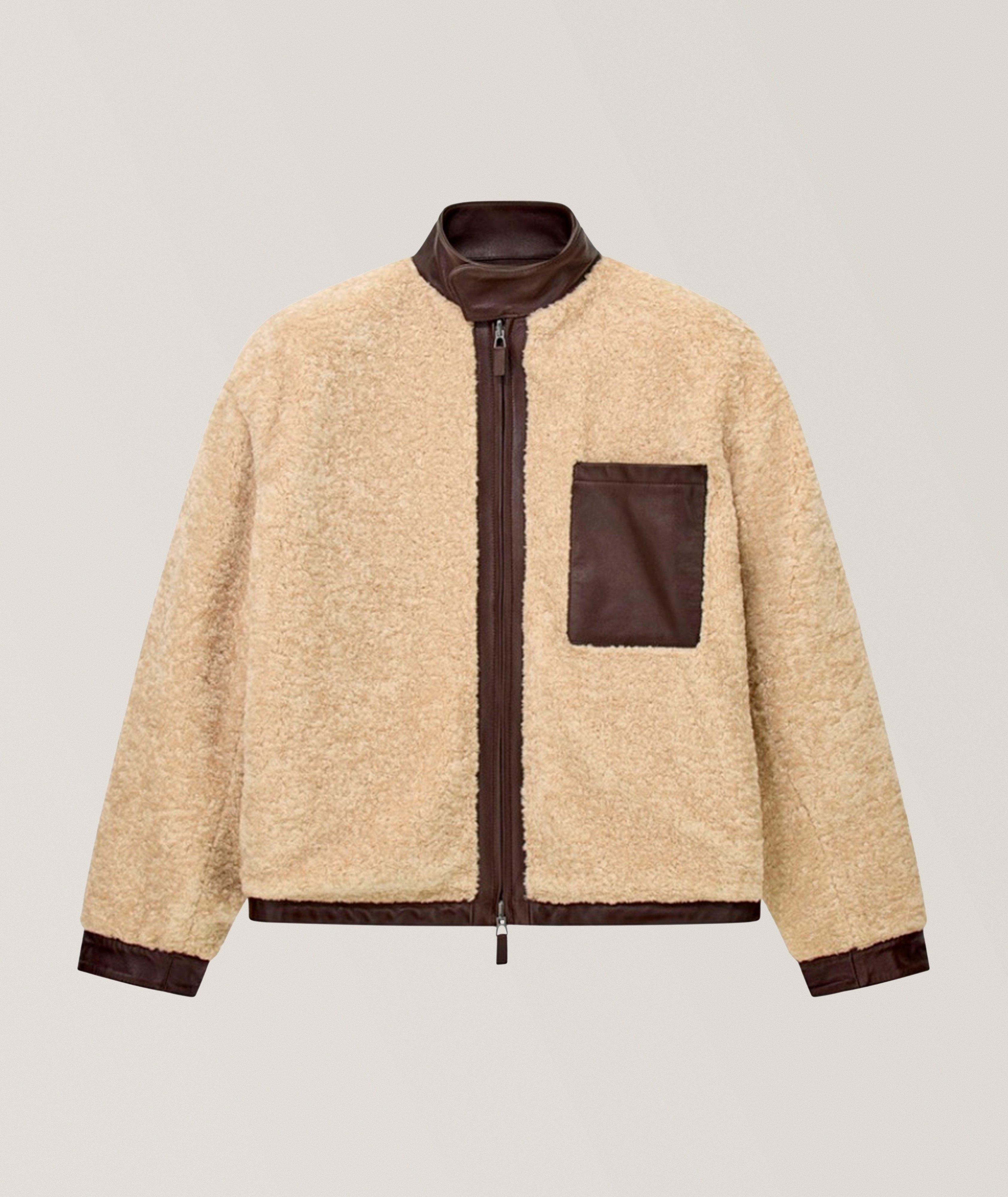 Emporio Armani Reversible Nappa Leather Blouson | Coats | Harry Rosen