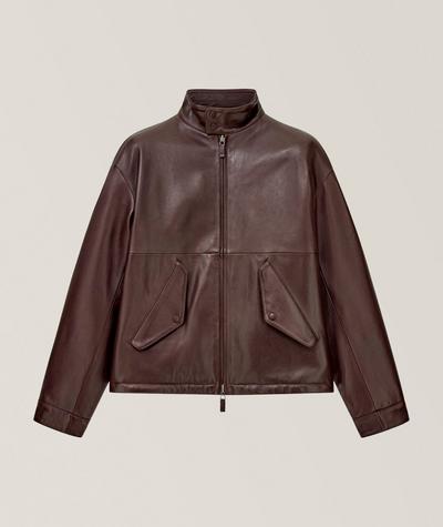 Emporio Armani - Reversible Nappa Leather Blouson