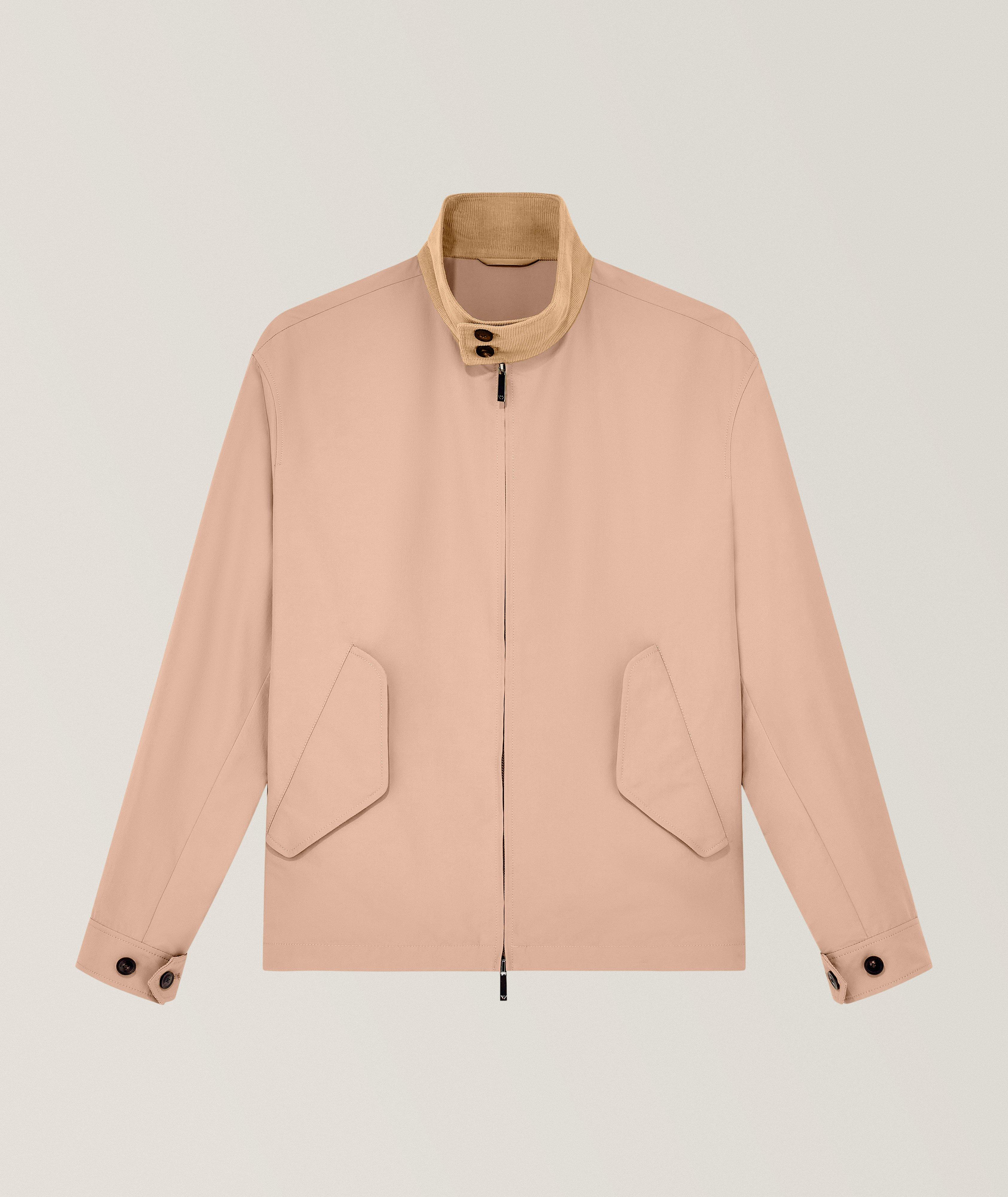 Emporio Armani Corduroy Collar Blouson | Coats | Harry Rosen