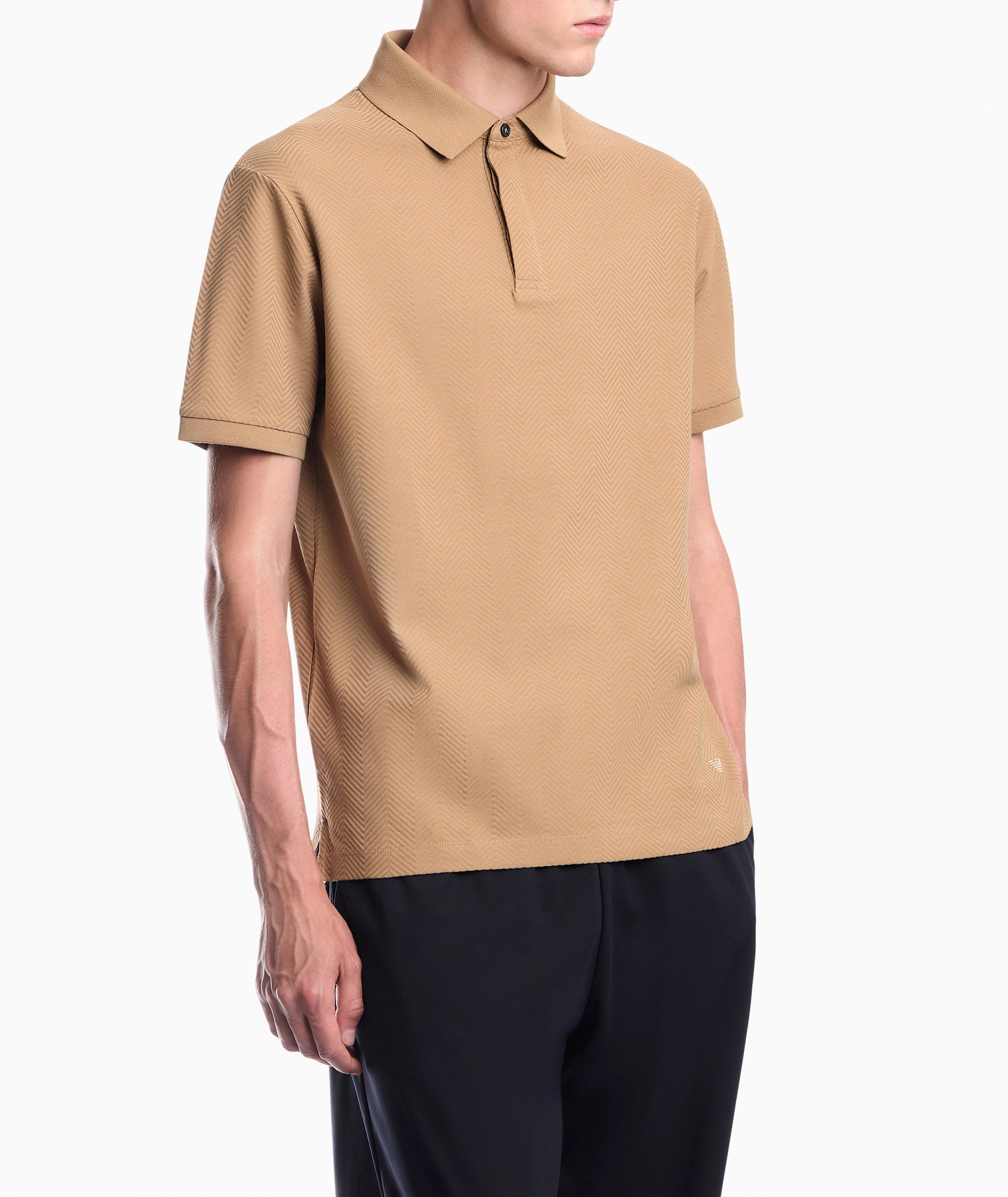 Polo jersey jacquard image 4