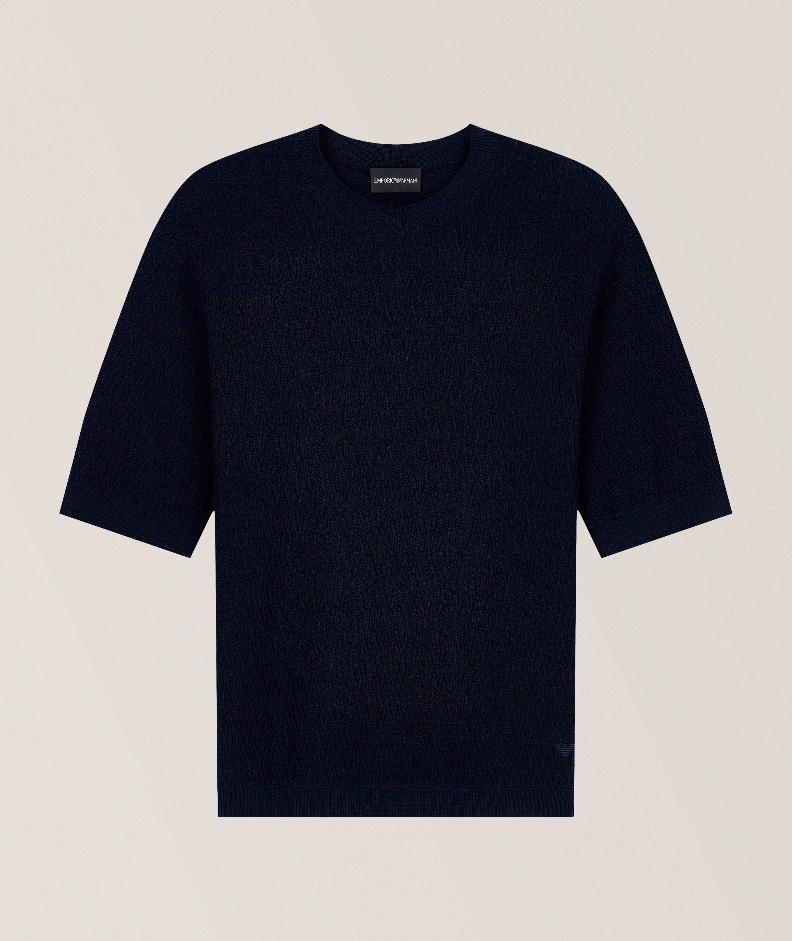 Giorgio Armani ASV Viscose-Blend T-Shirt | T-Shirts | Harry Rosen