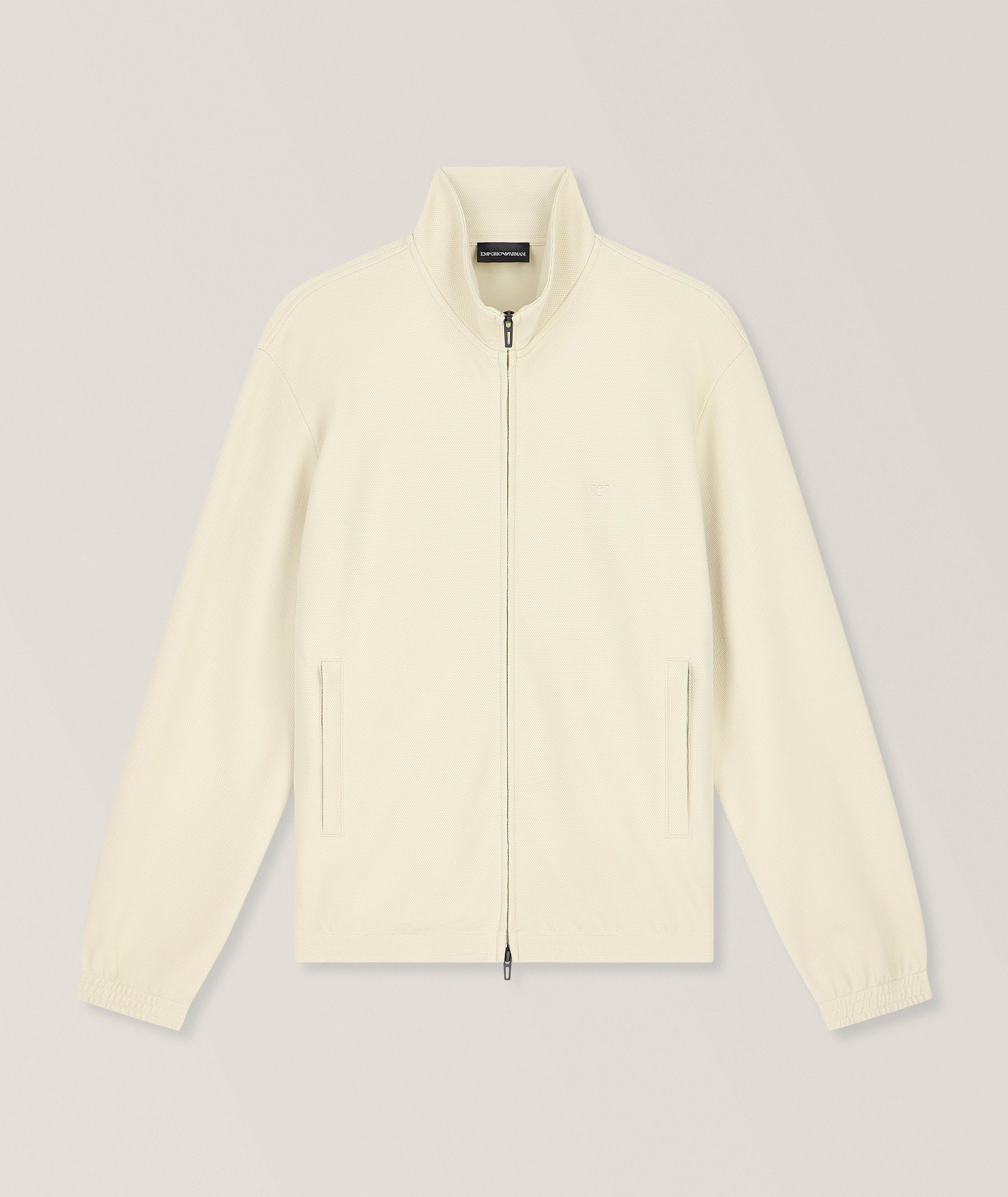 Emporio Armani Corduroy Collar Blouson | Coats | Harry Rosen