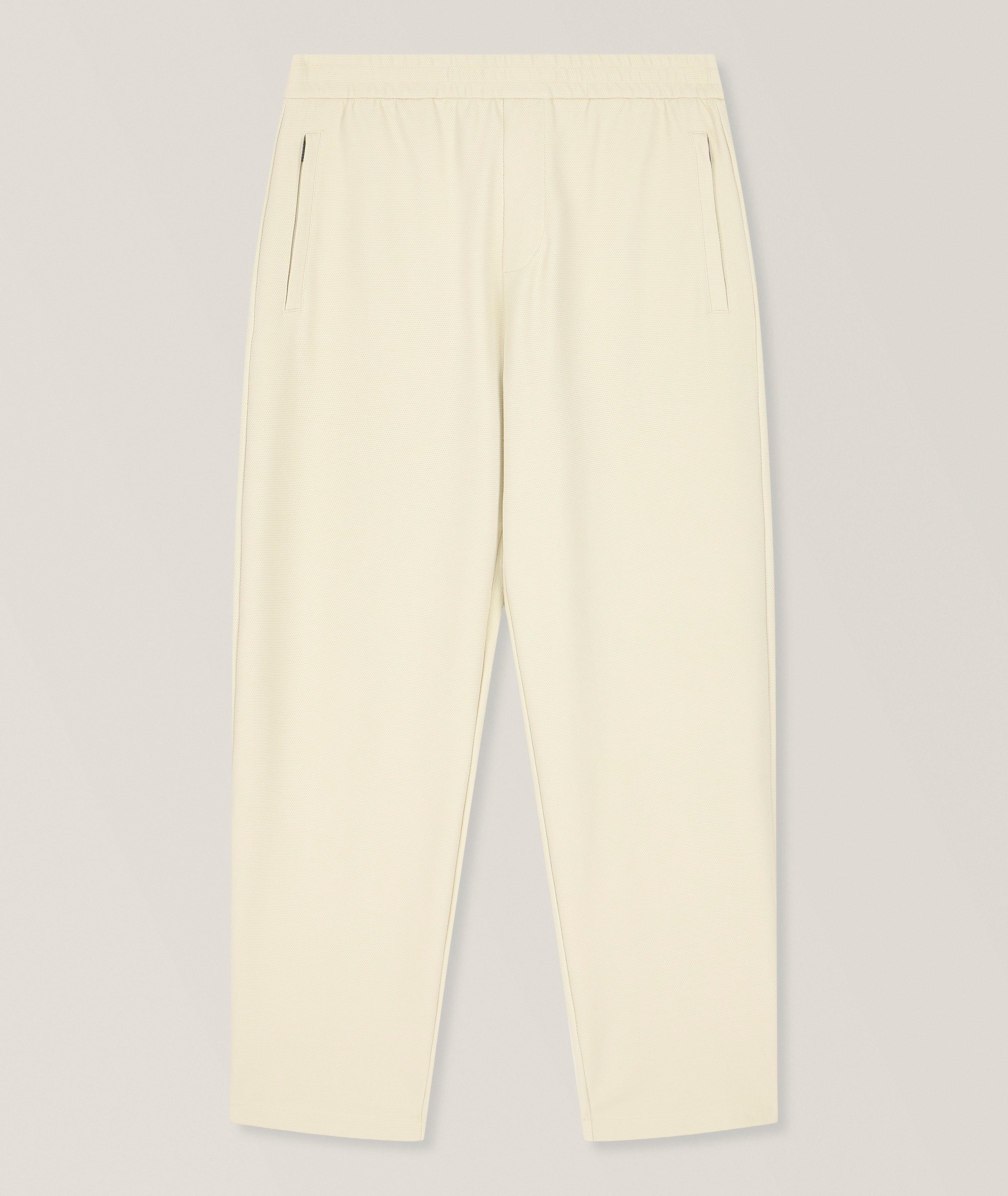 Emporio Armani Pantalon de survêtement jersey piqué Travel Essential