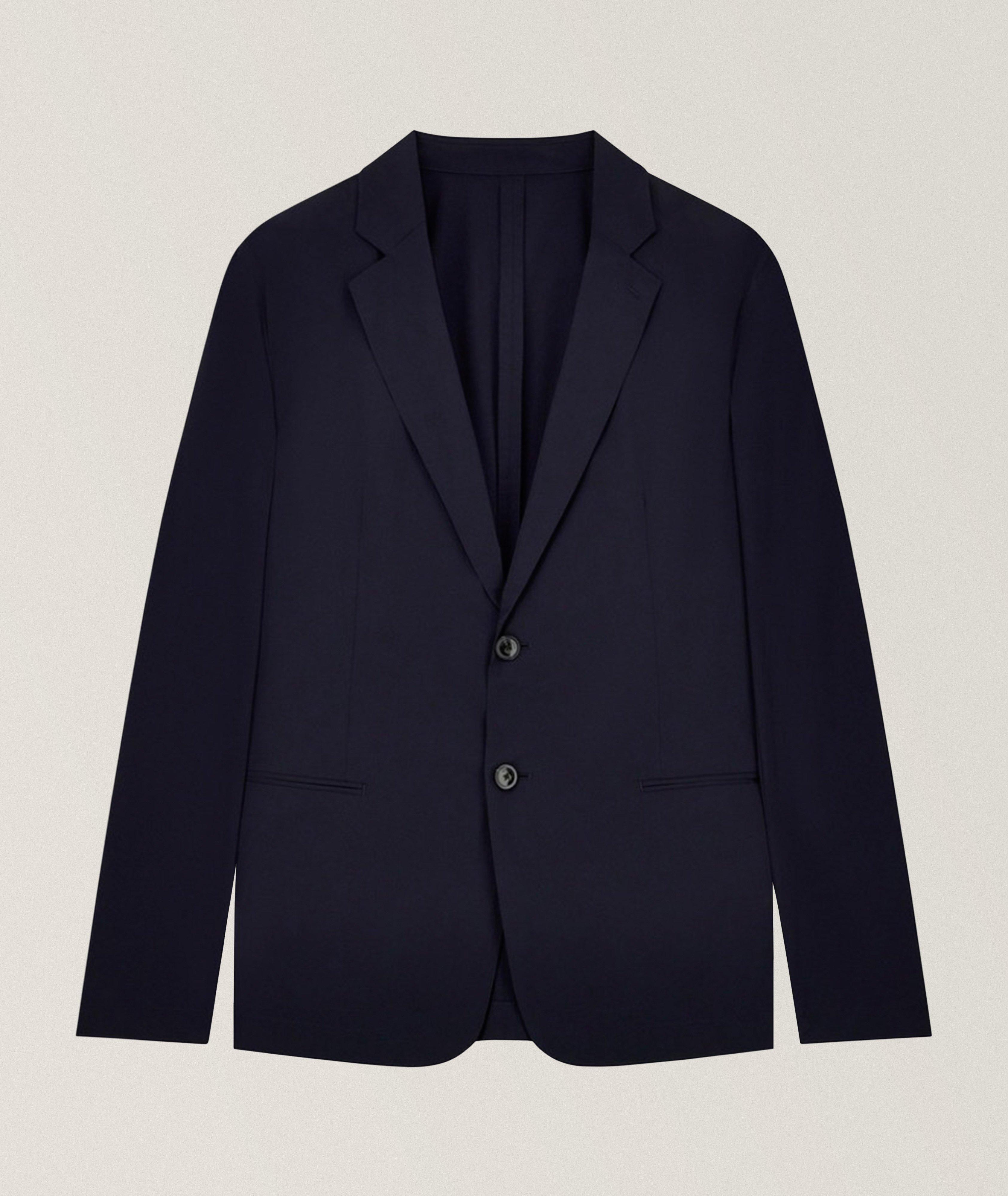 Emporio Armani Seersucker Down-Filled Sport Jacket