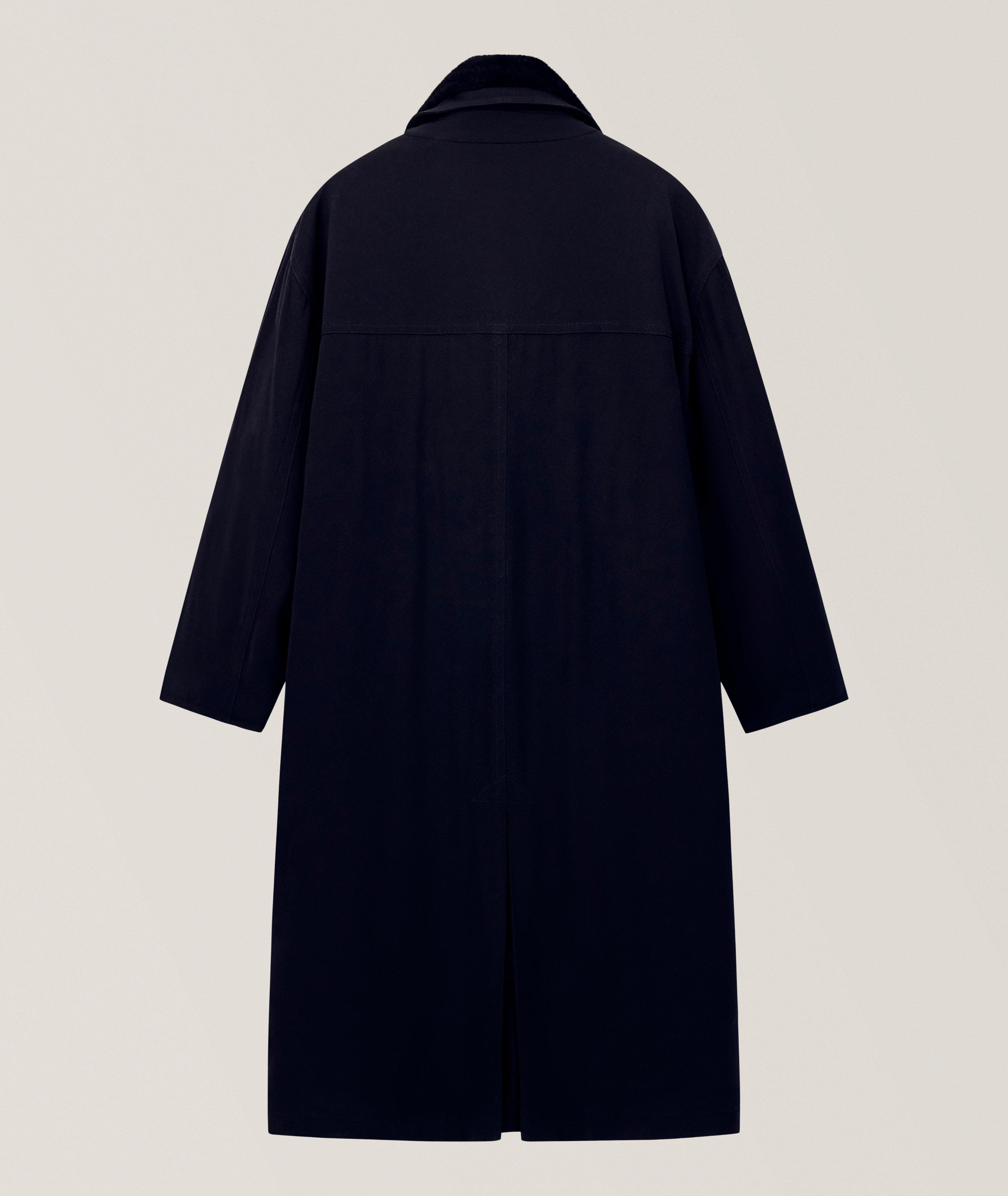 Vintage-Effect Virgin Wool-Blend Coat image 1