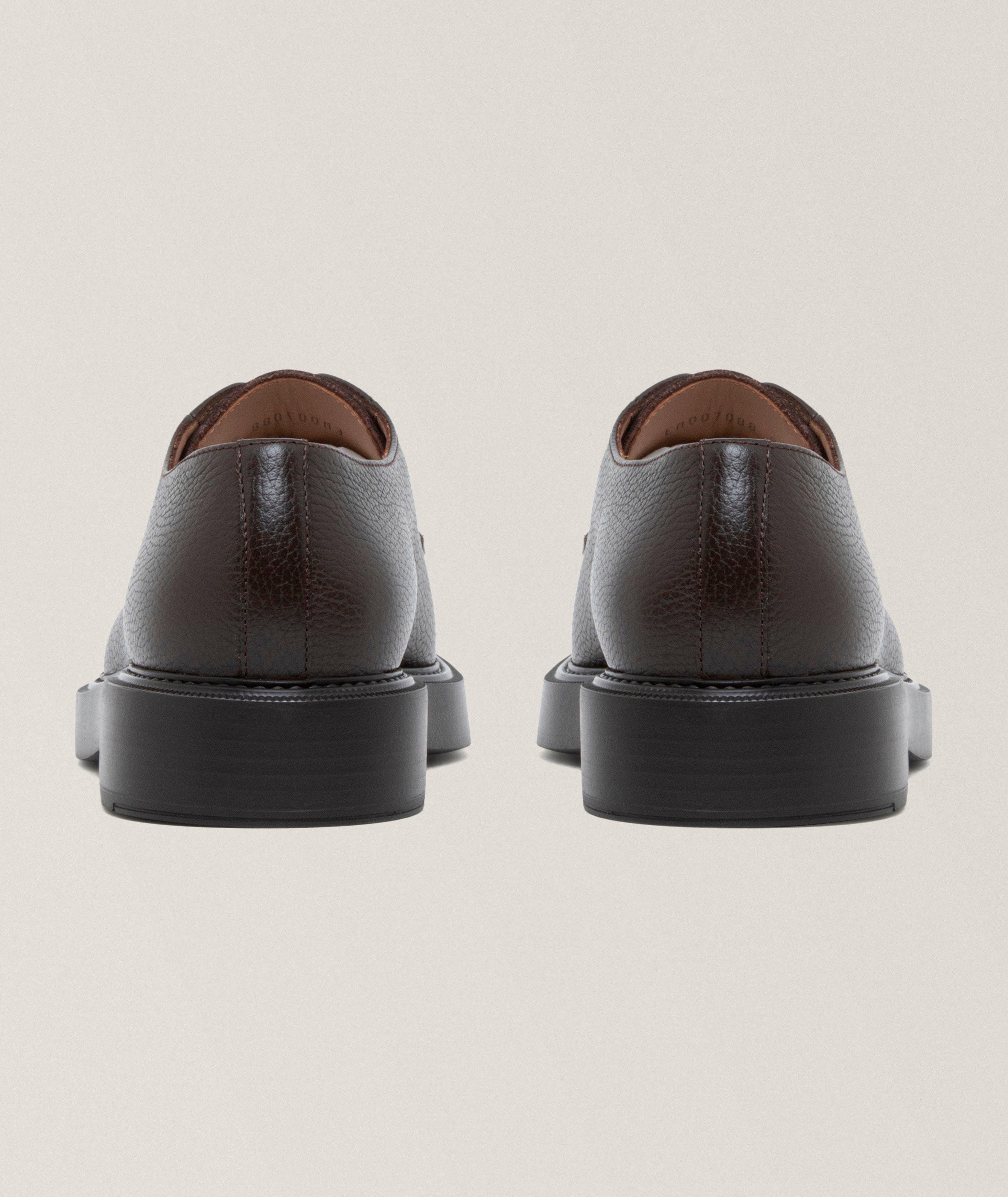 Grained Leather Derbies image 2