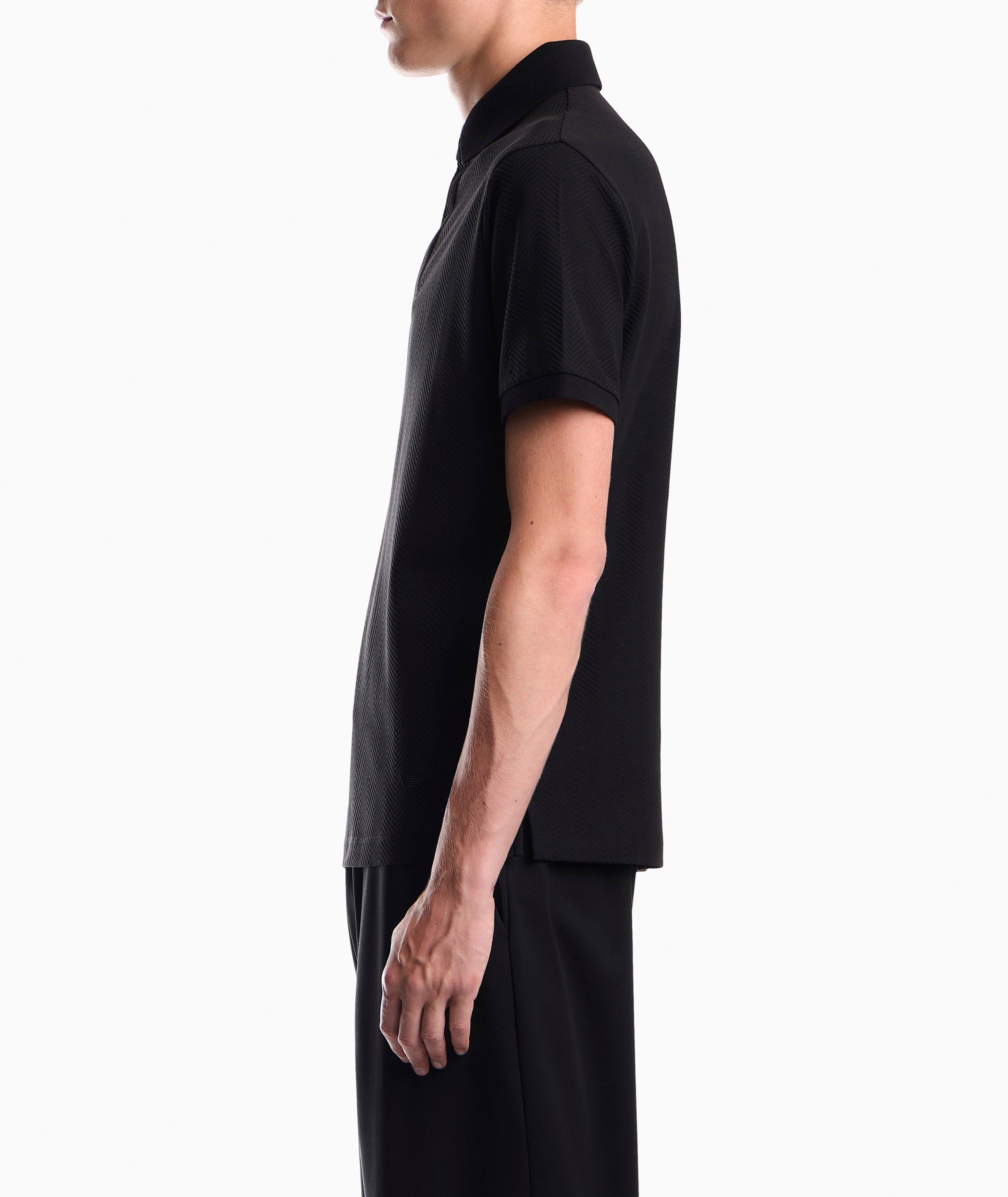 Jacquard Jersey Polo image 5