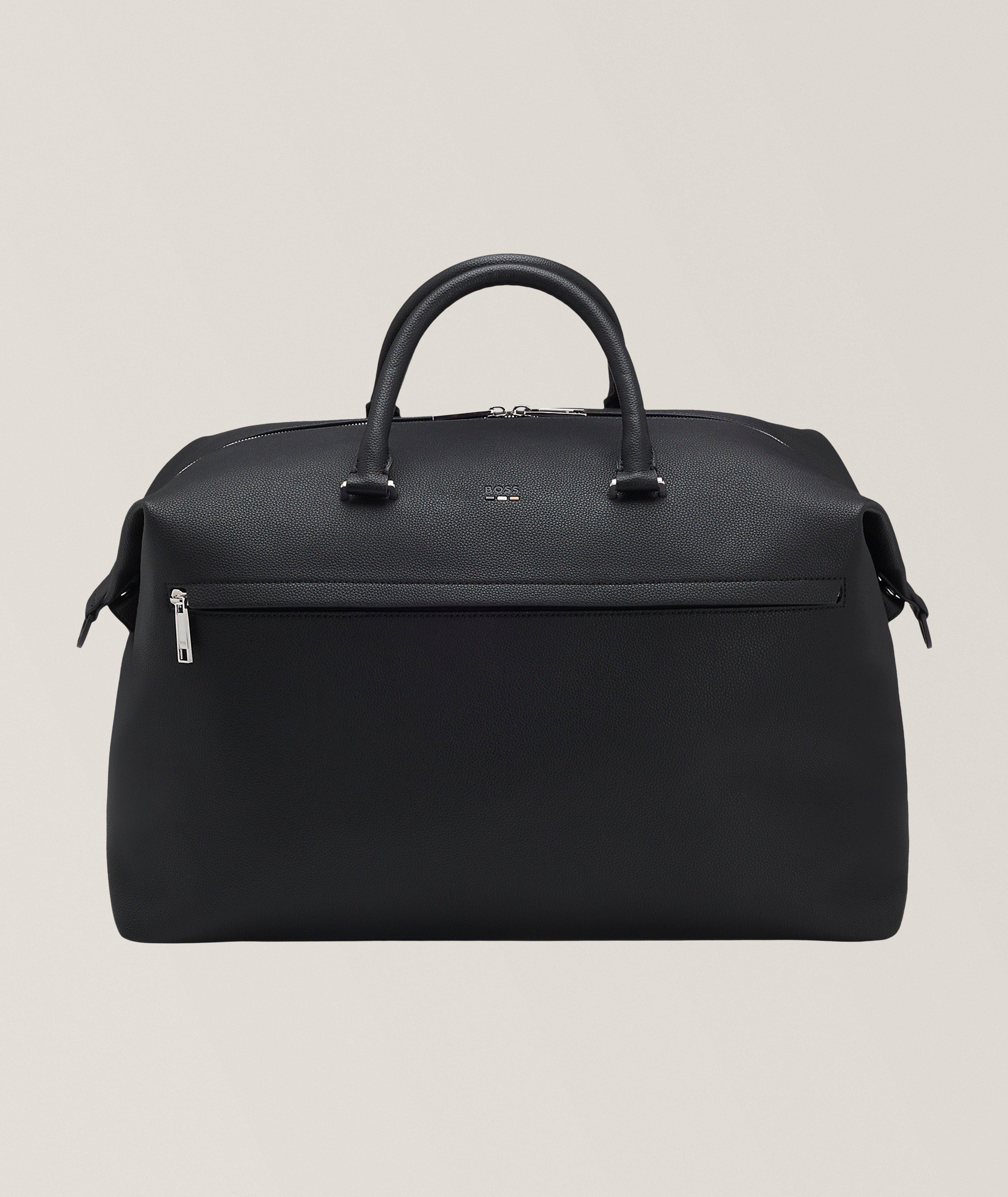 BOSS Ray Faux Leather Holdall