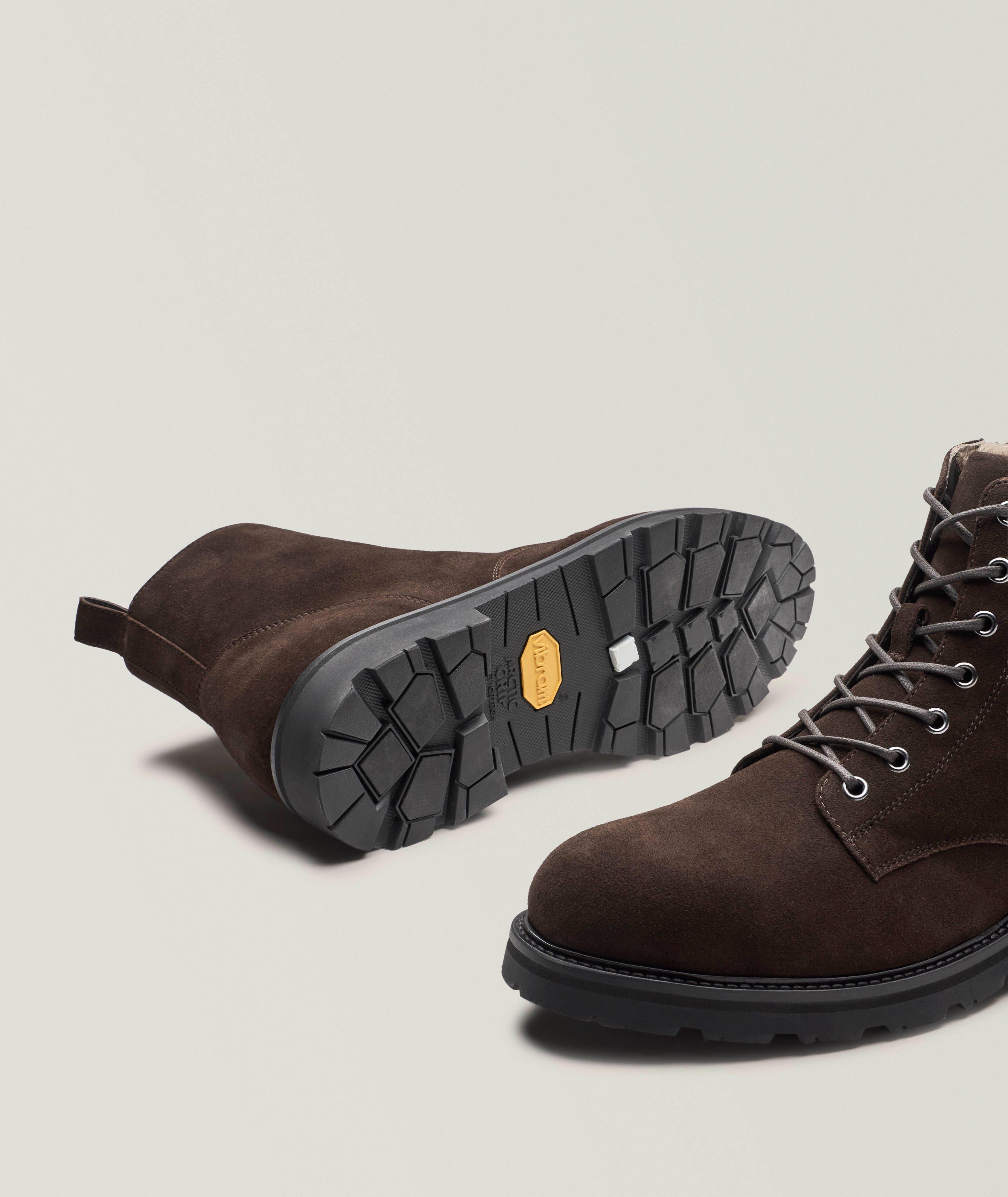 Lux Shearling-Lined Suede Boots image 3
