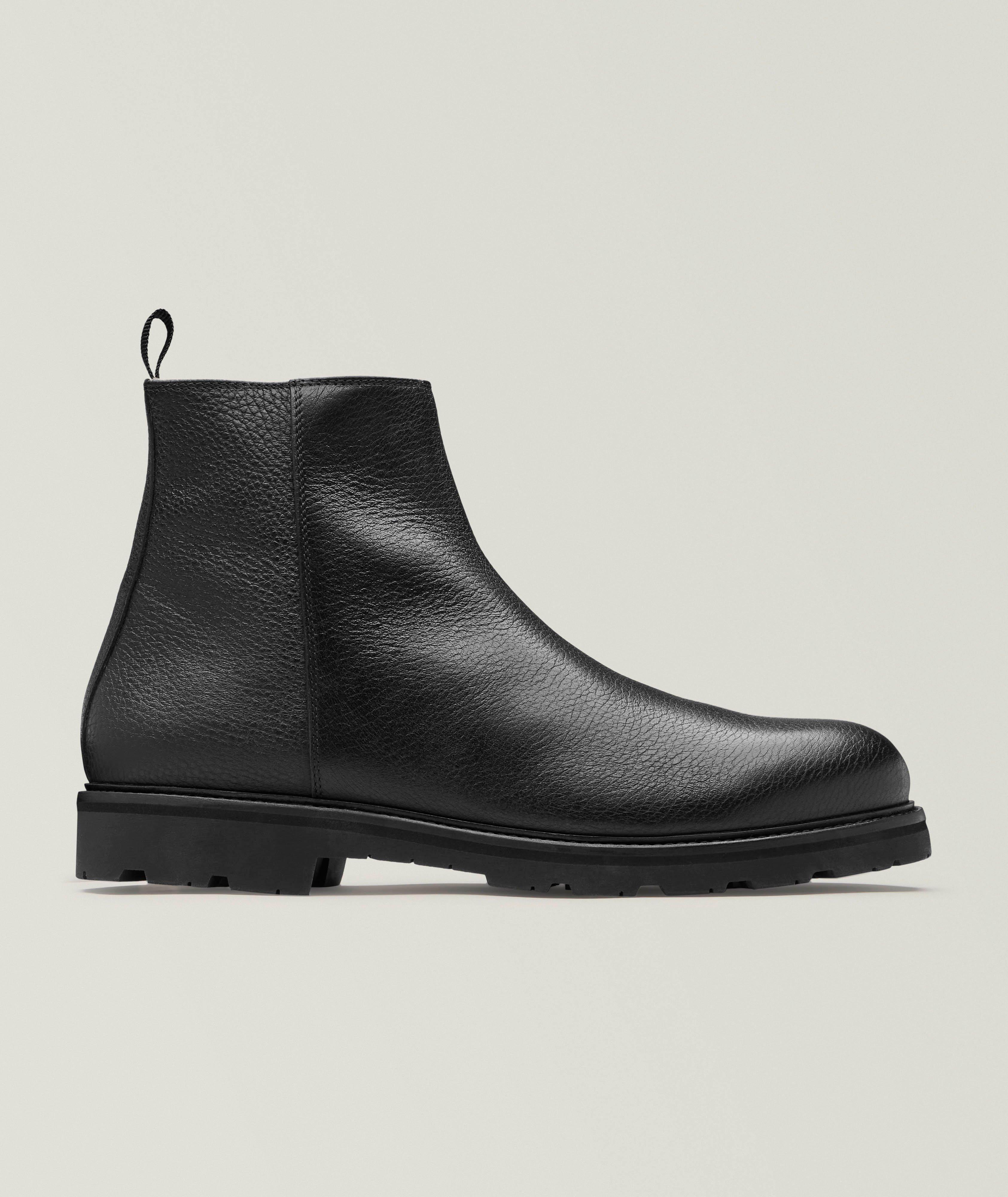 Lukas Shearling-Lined Leather Boots  image 0