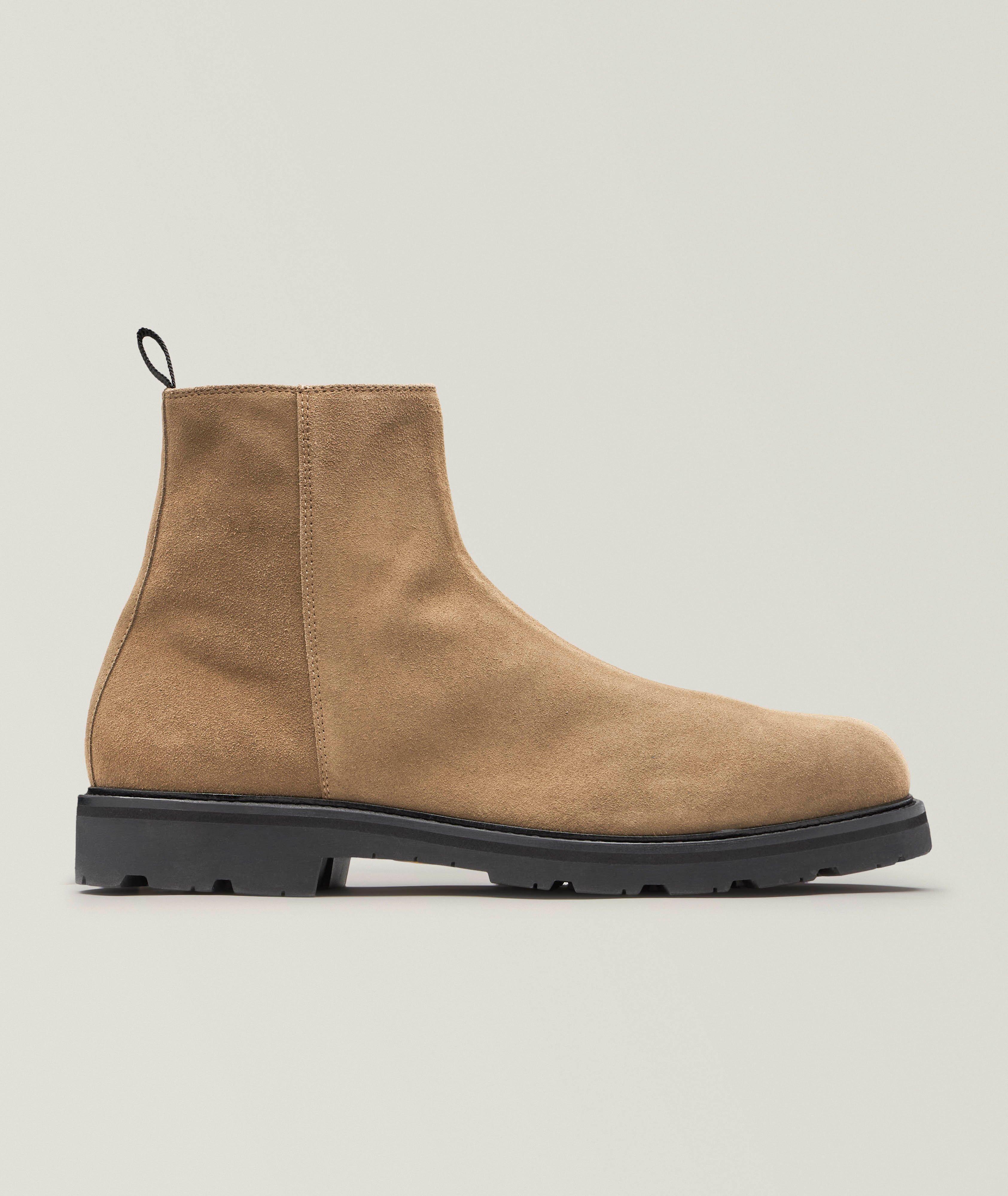 La Canadienne Lukas Shearling-Lined Suede Boots 