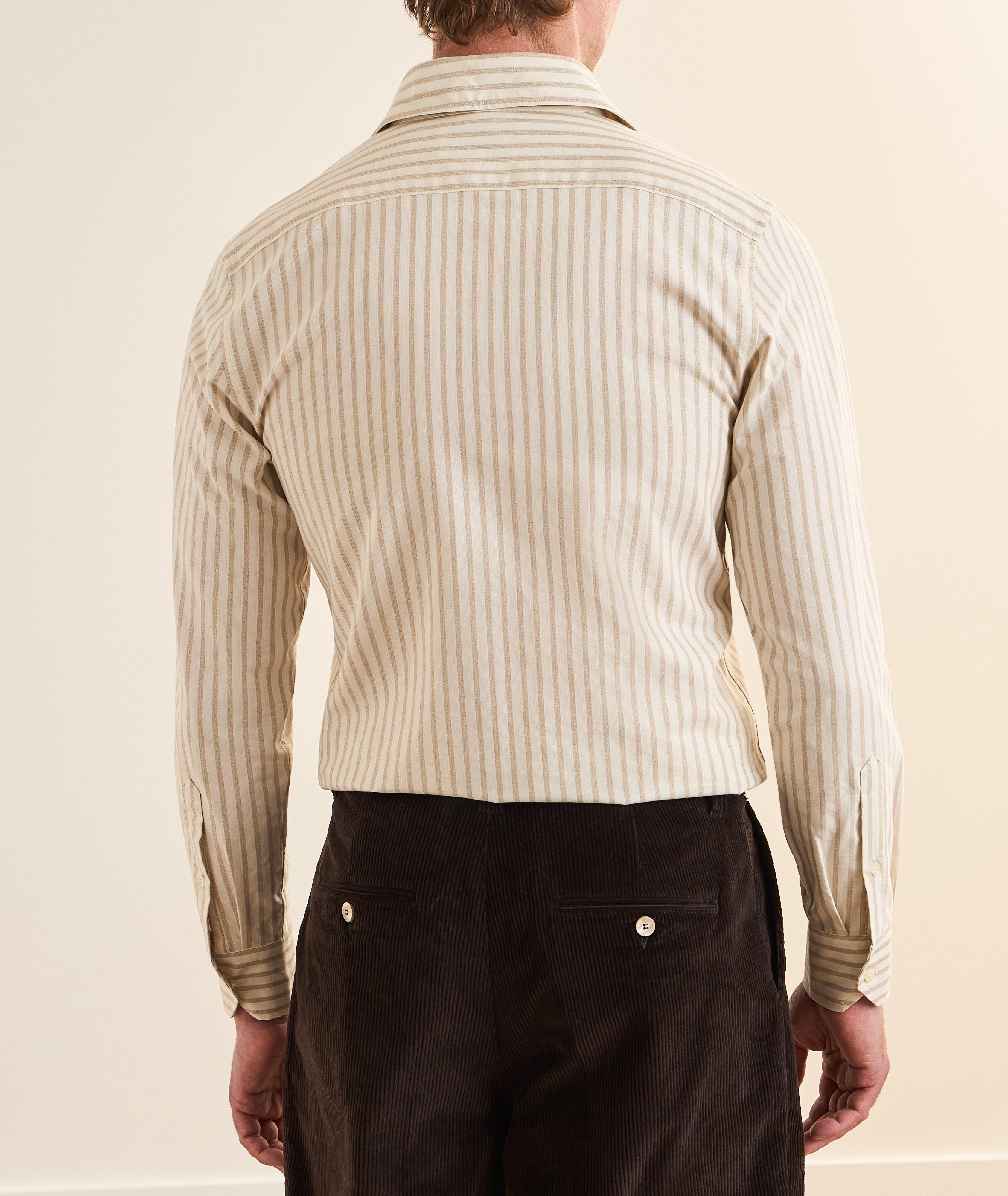 Chemise rayée coton Emilio  image 2