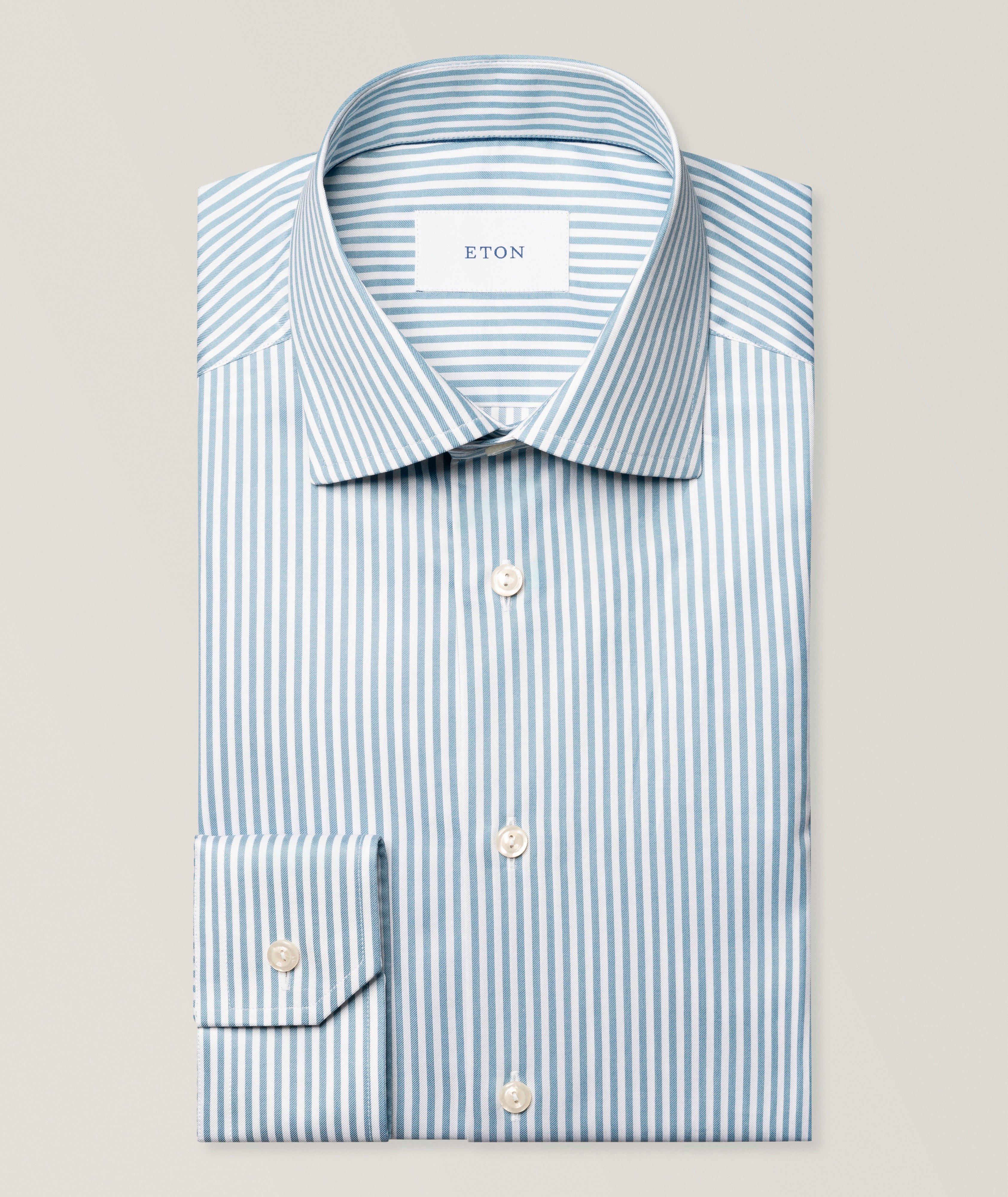 Contemporary-Fit Bengal Striped Twill Shirt image 0
