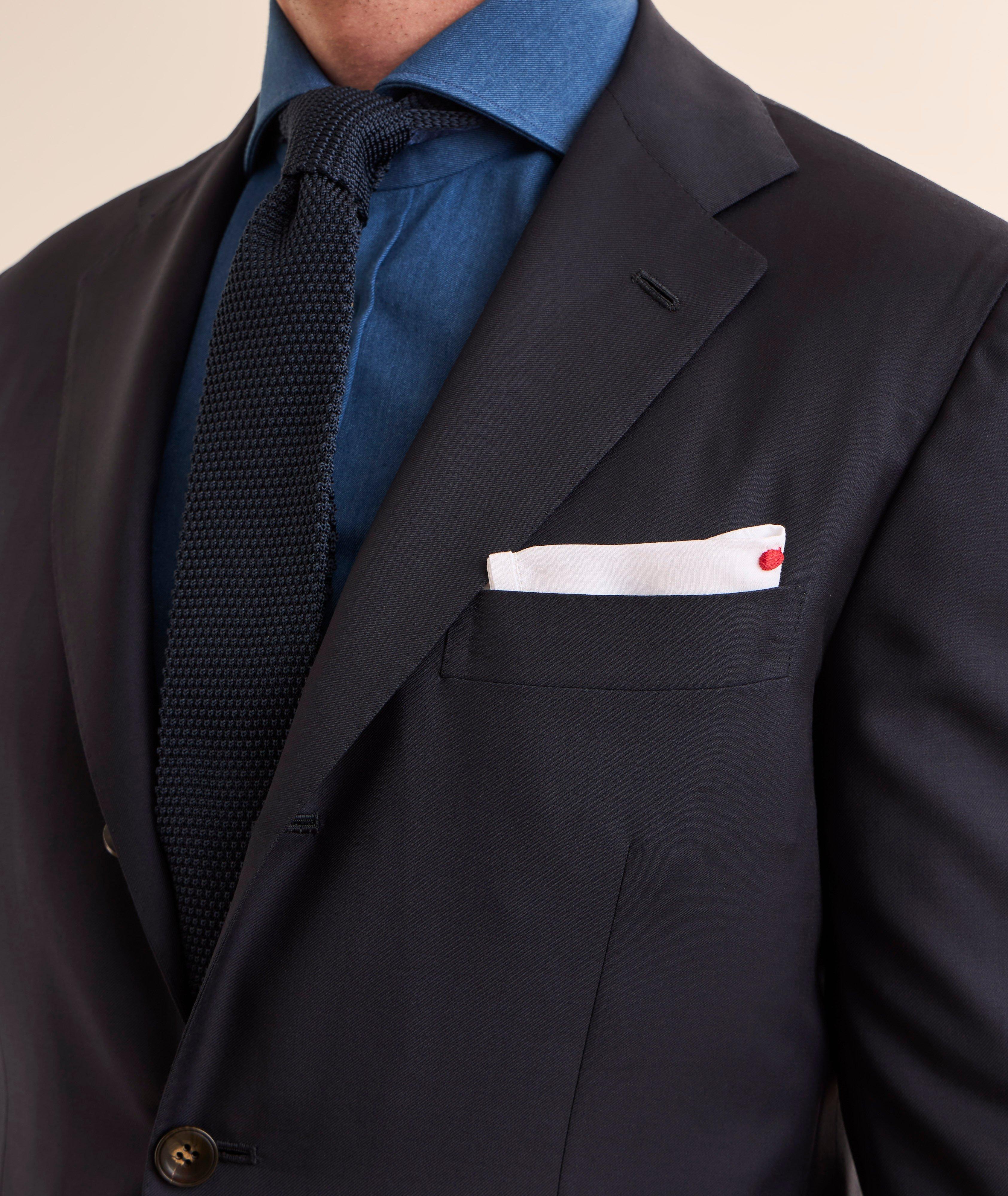 Solid Virgin Wool Suit  image 3